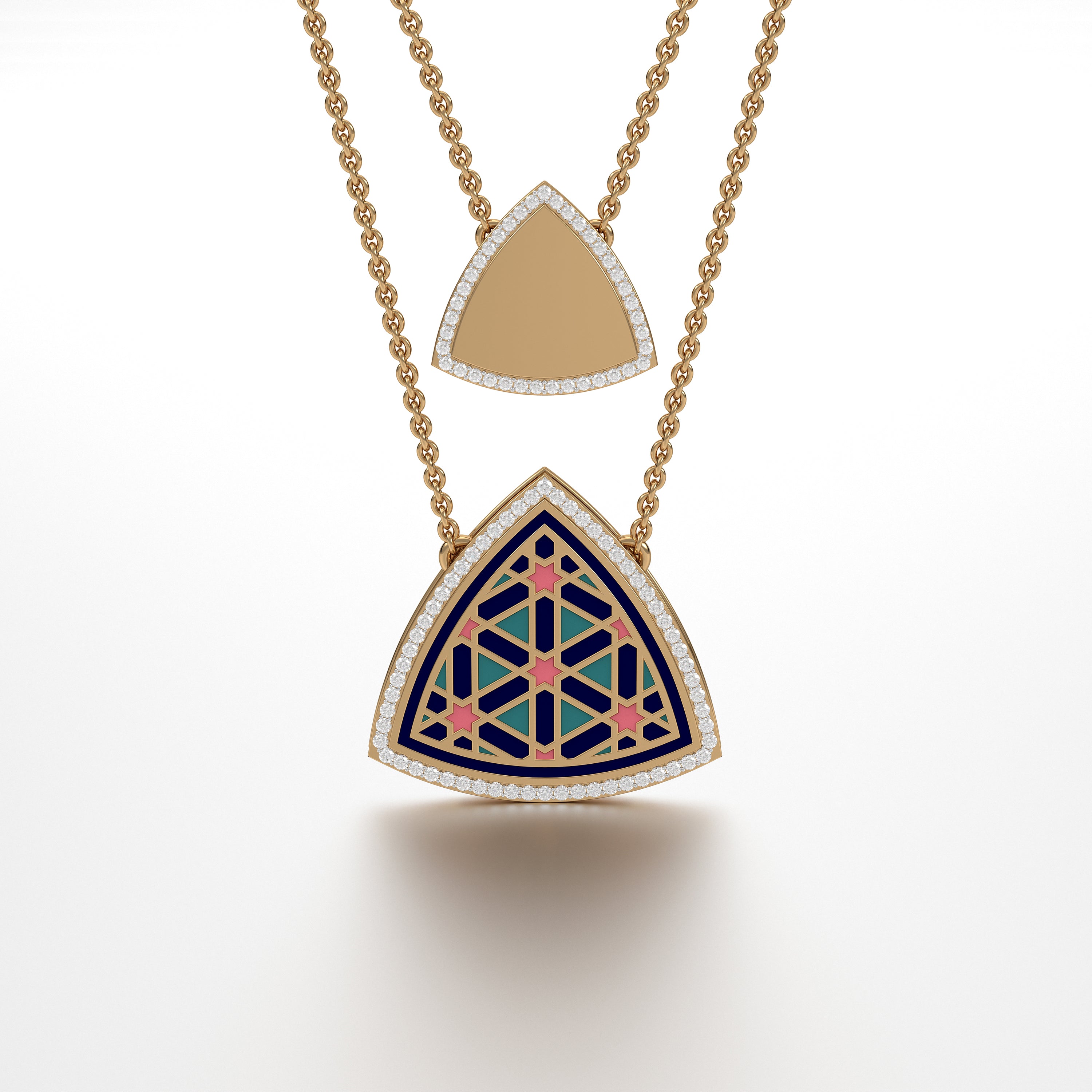#Pattern & Color_Persian Girih Pastel Turquoise