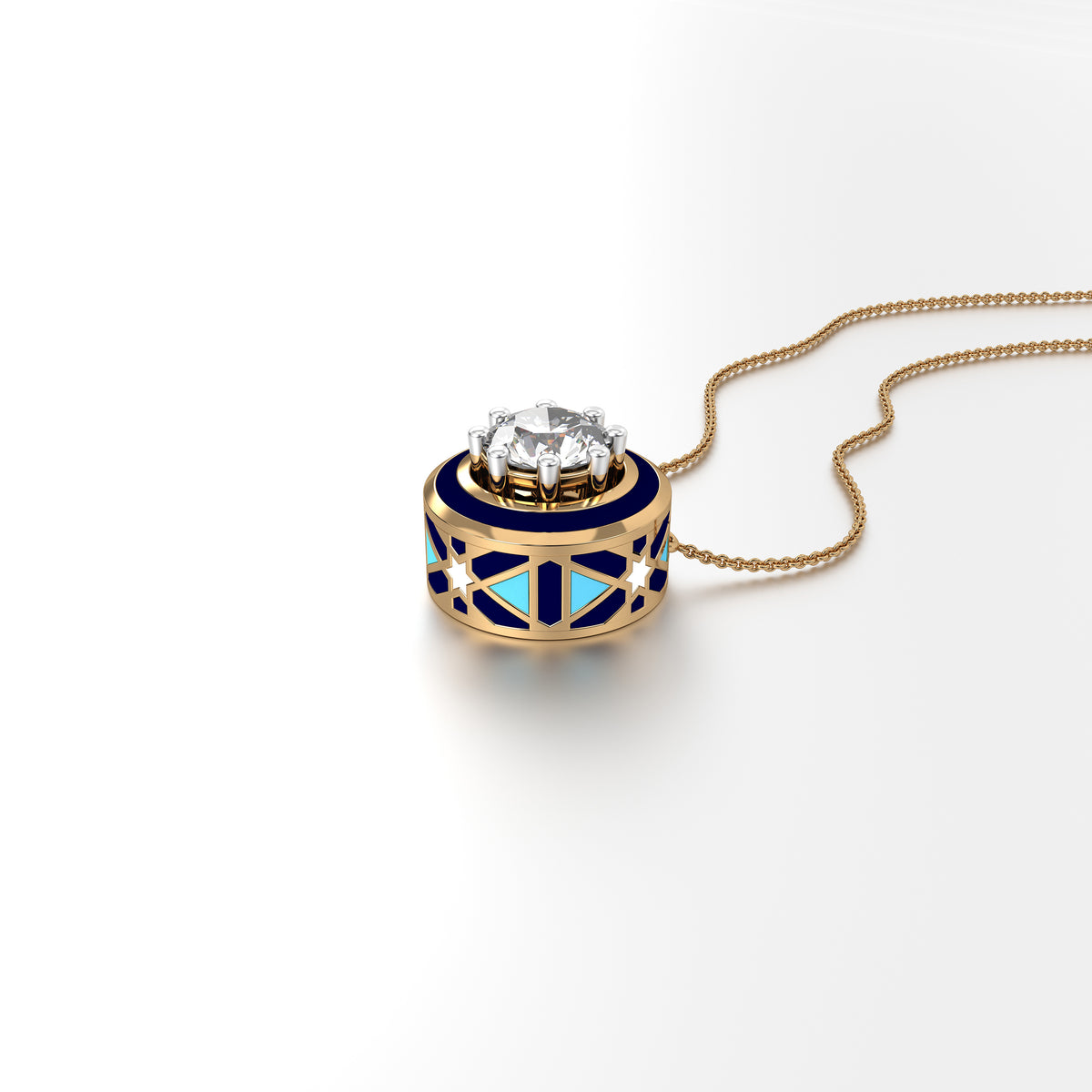 #Pattern & Color_Persian Girih Skyblue