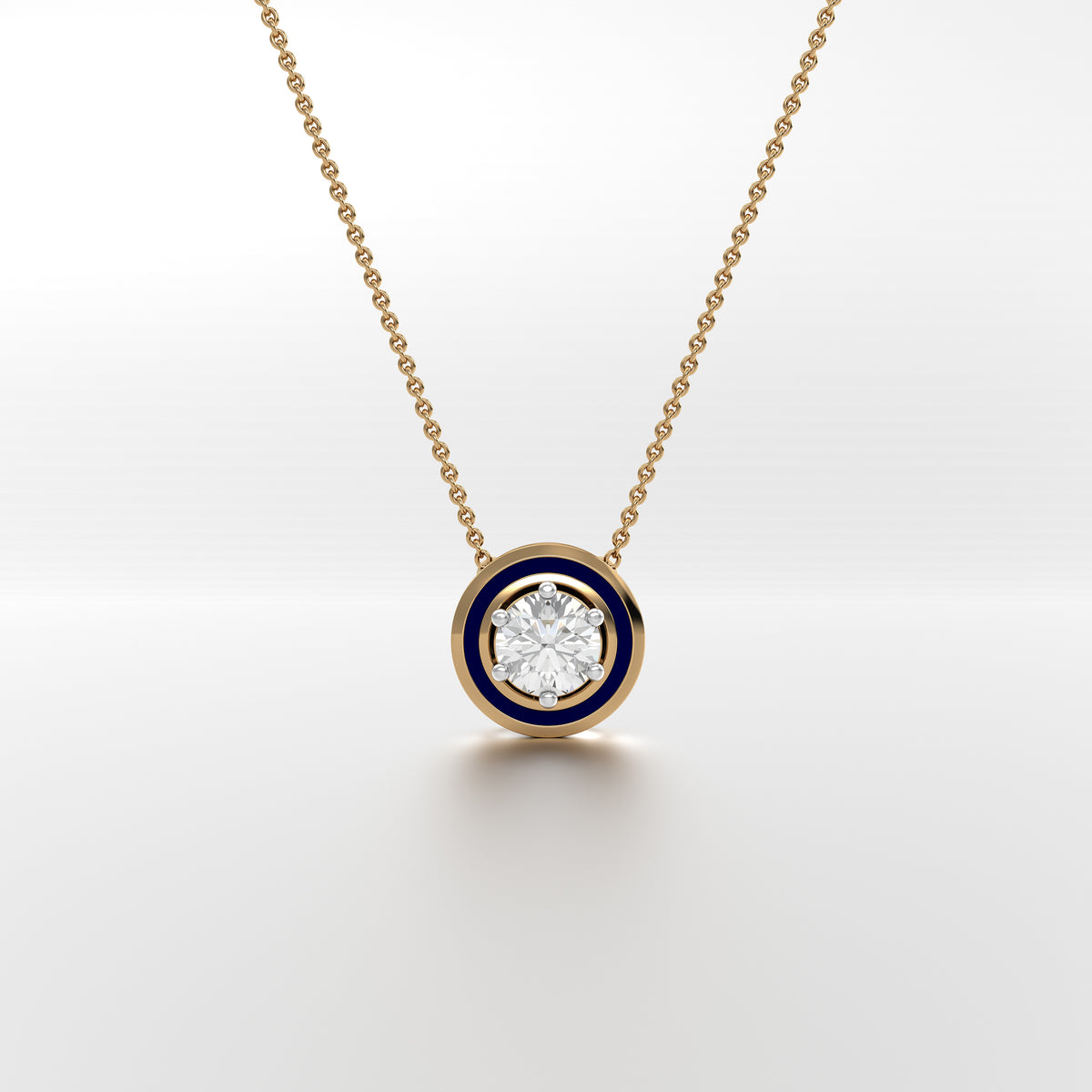Aliyaah Solitaire Pendant Small