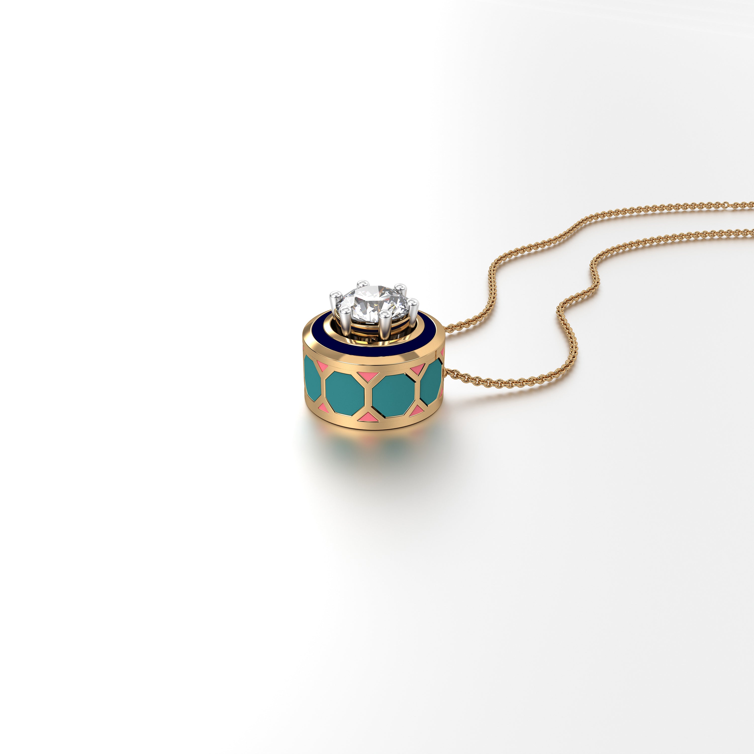 #Pattern & Color_Turkish Tessellation Pastel Turquoise