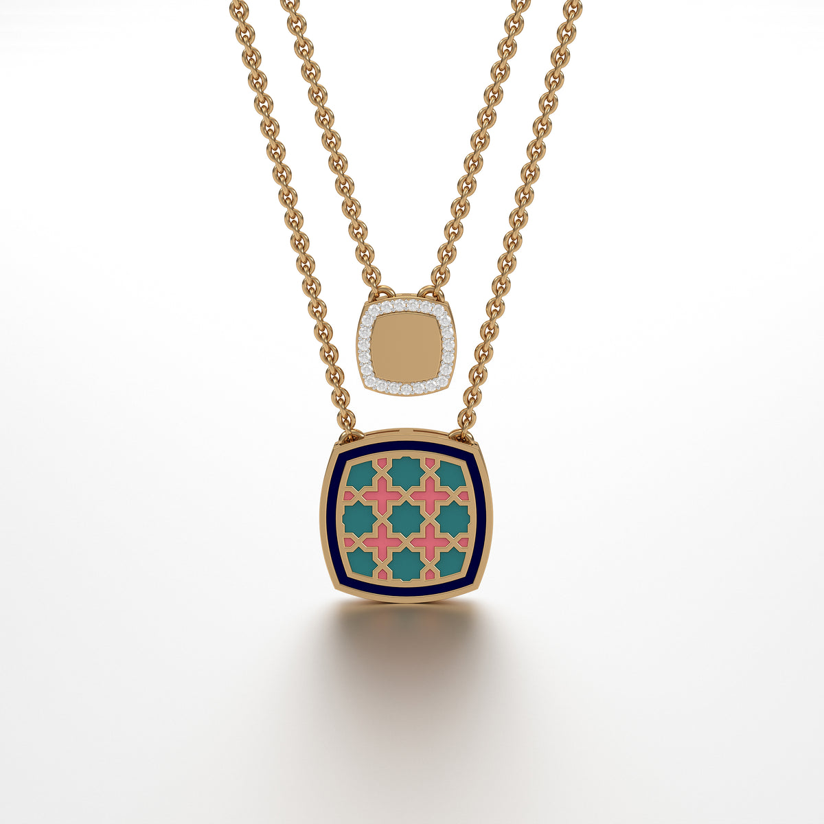 #Pattern & Color_Moroccan Zellij Pastel Turquoise
