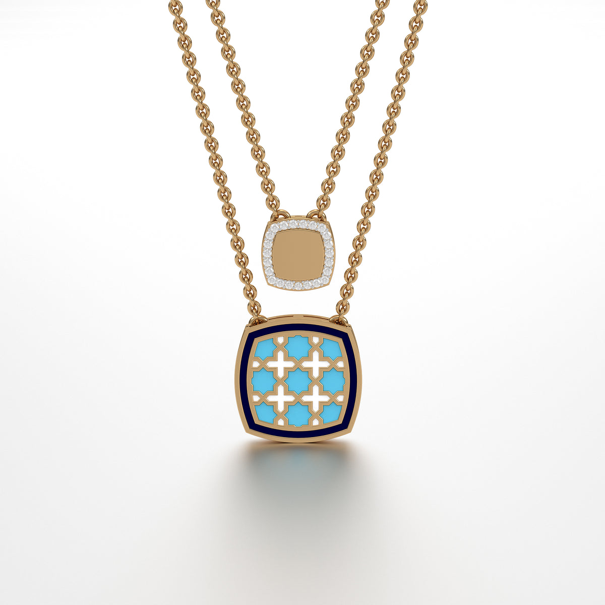 #Pattern & Color_moroccan zellij skyblue