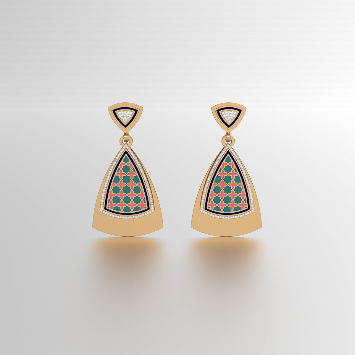 #Pattern & Color_Moroccan Zellij Pastel Turquoise