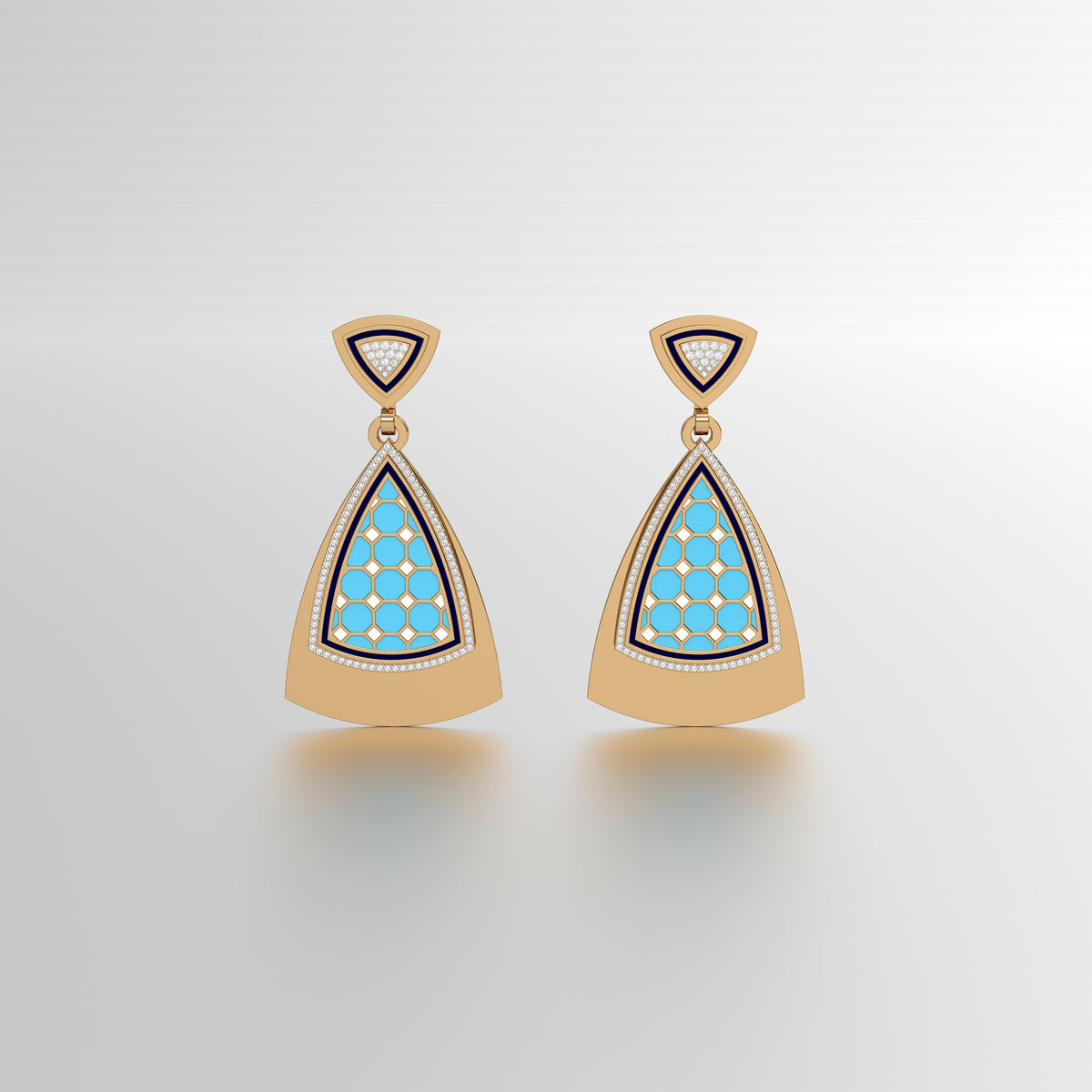 #Pattern & Color_Turkish Tessellation Skyblue