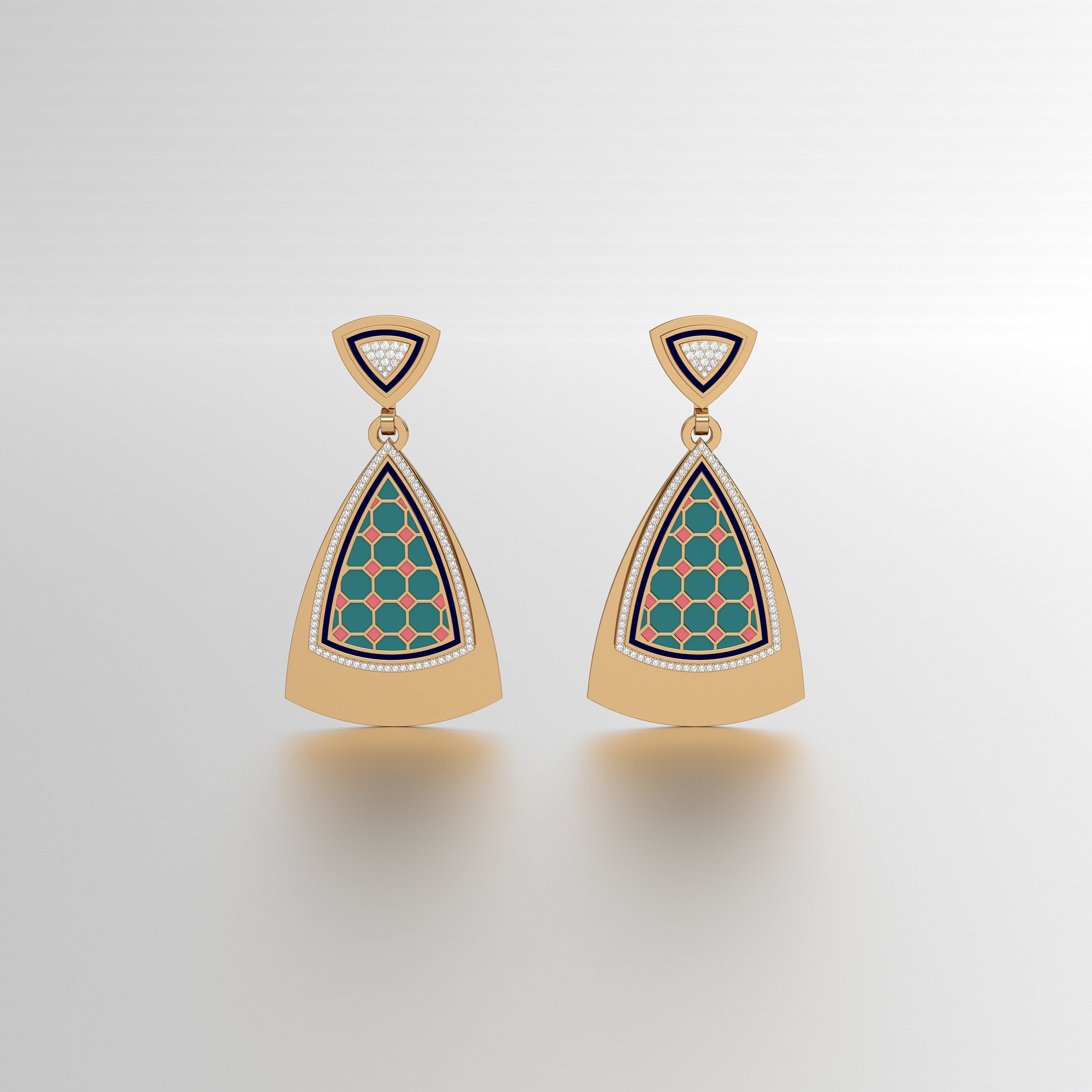 #Pattern & Color_Turkish Tessellation Pastel Turquoise