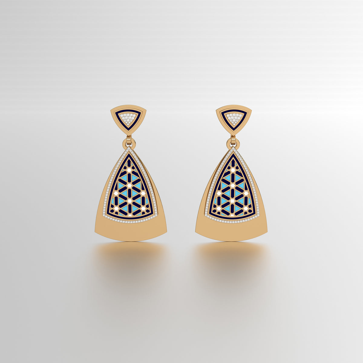 #Pattern & Color_Persian Girih Skyblue
