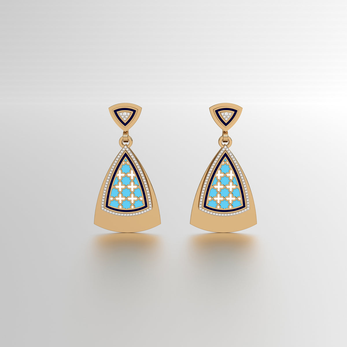 #Pattern & Color_moroccan zellij skyblue