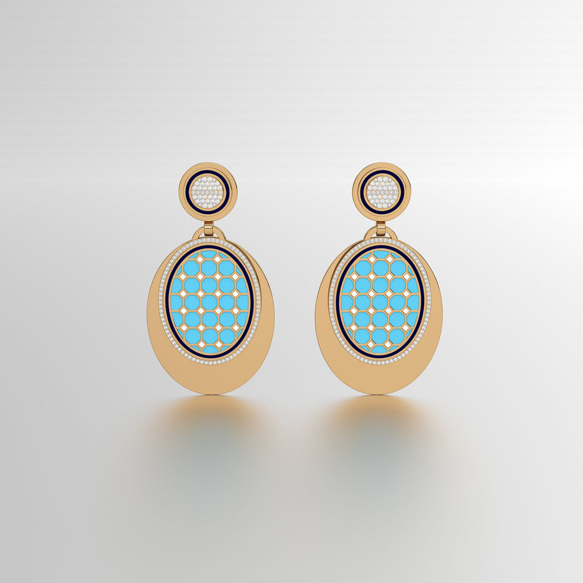 #Pattern & Color_Turkish Tessellation Skyblue
