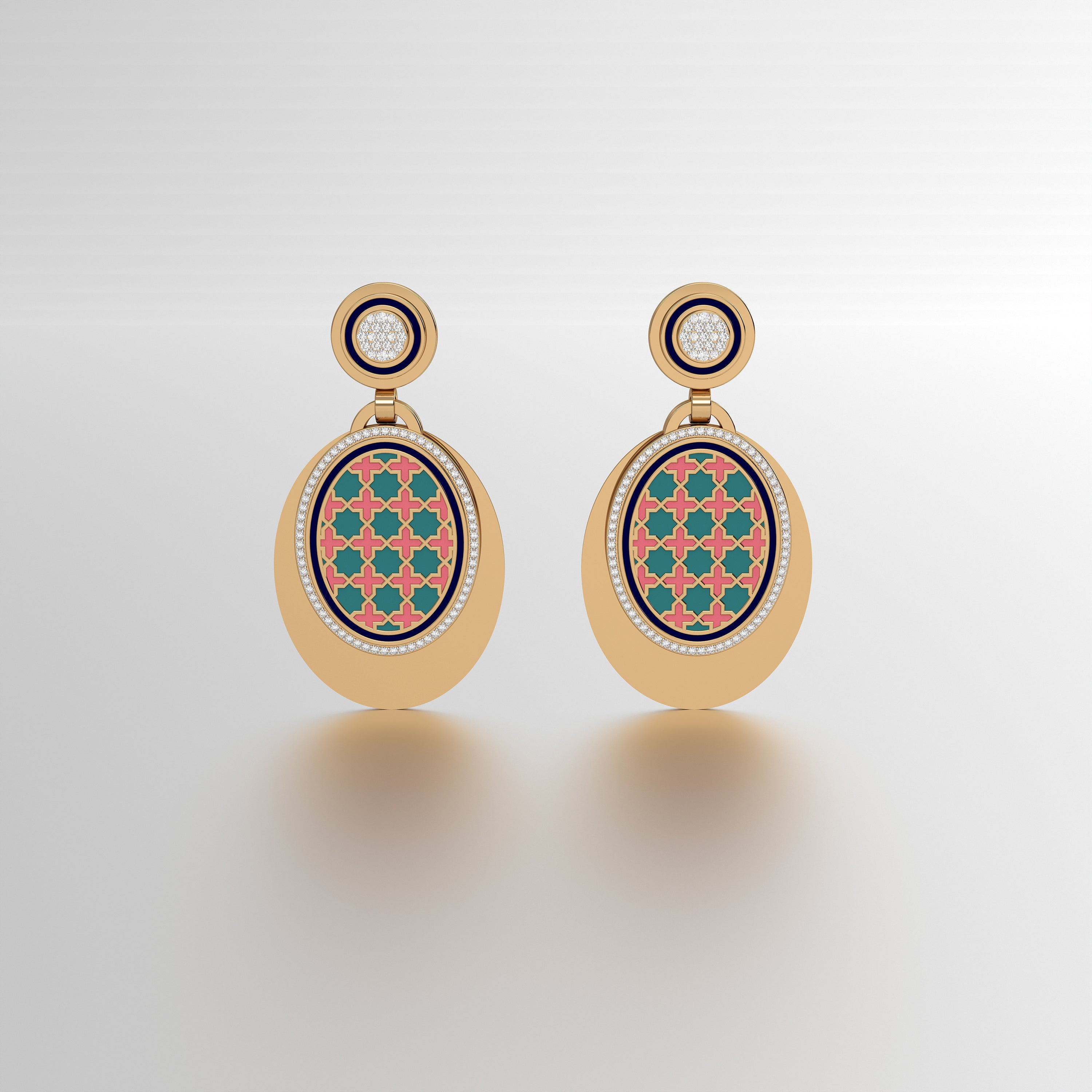 #Pattern & Color_Moroccan Zellij Pastel Turquoise