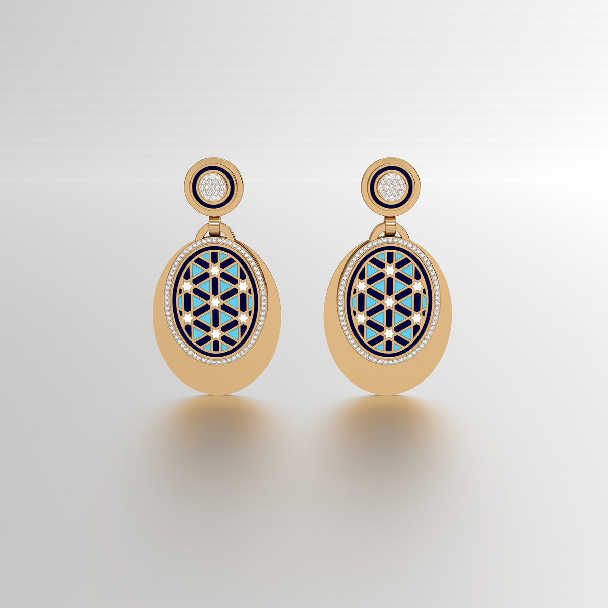 #Pattern & Color_Persian Girih Skyblue