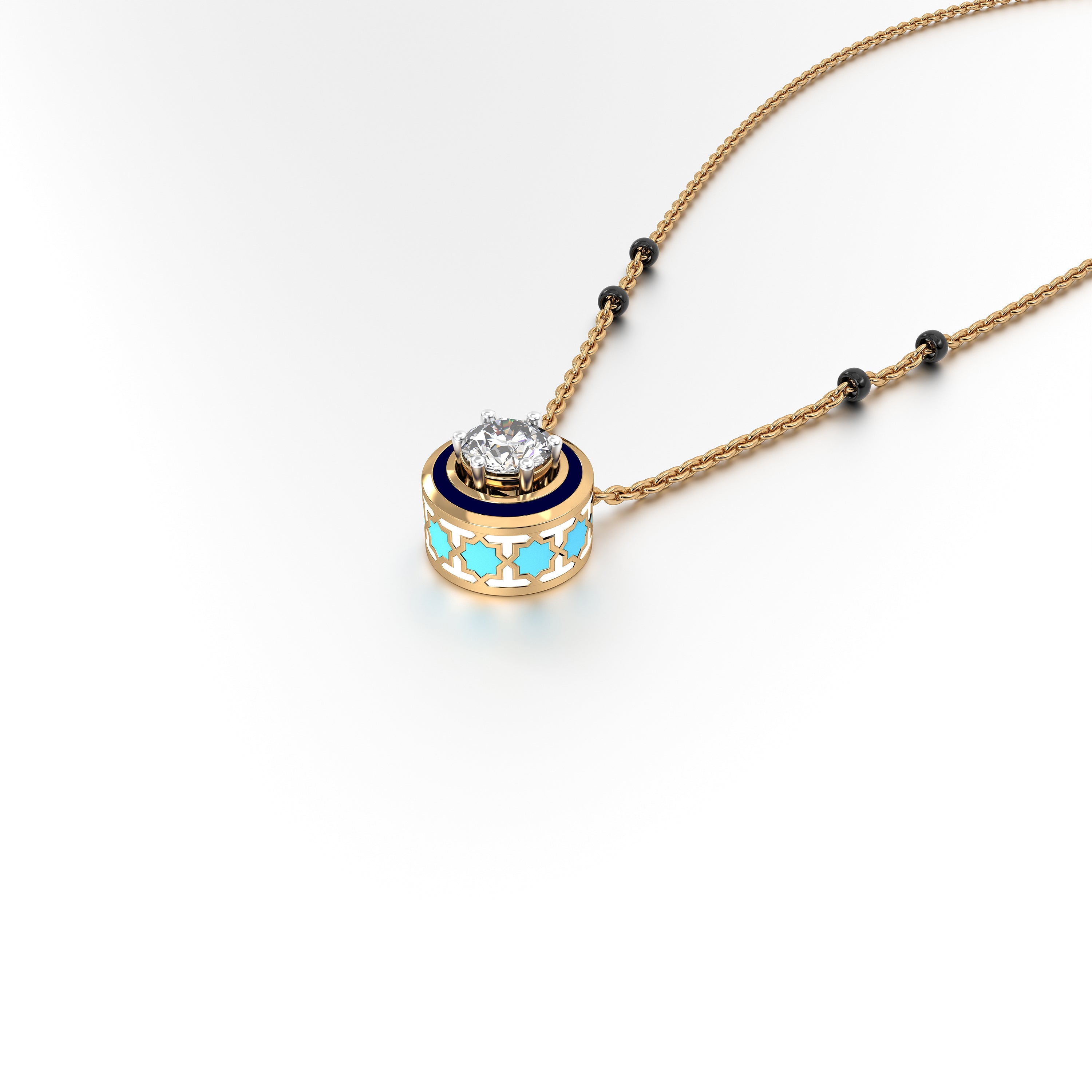 #Pattern & Color_moroccan zellij skyblue