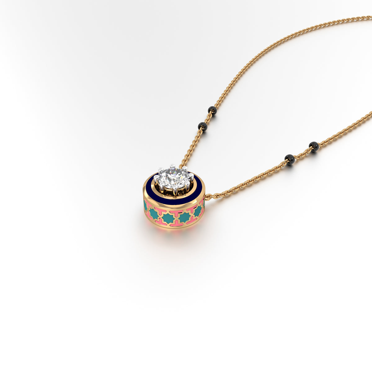 #Pattern & Color_Moroccan Zellij Pastel Turquoise