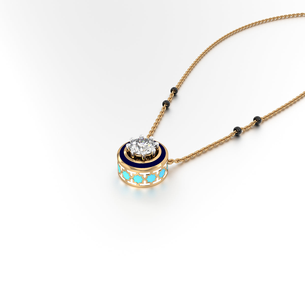 #Pattern & Color_moroccan zellij skyblue