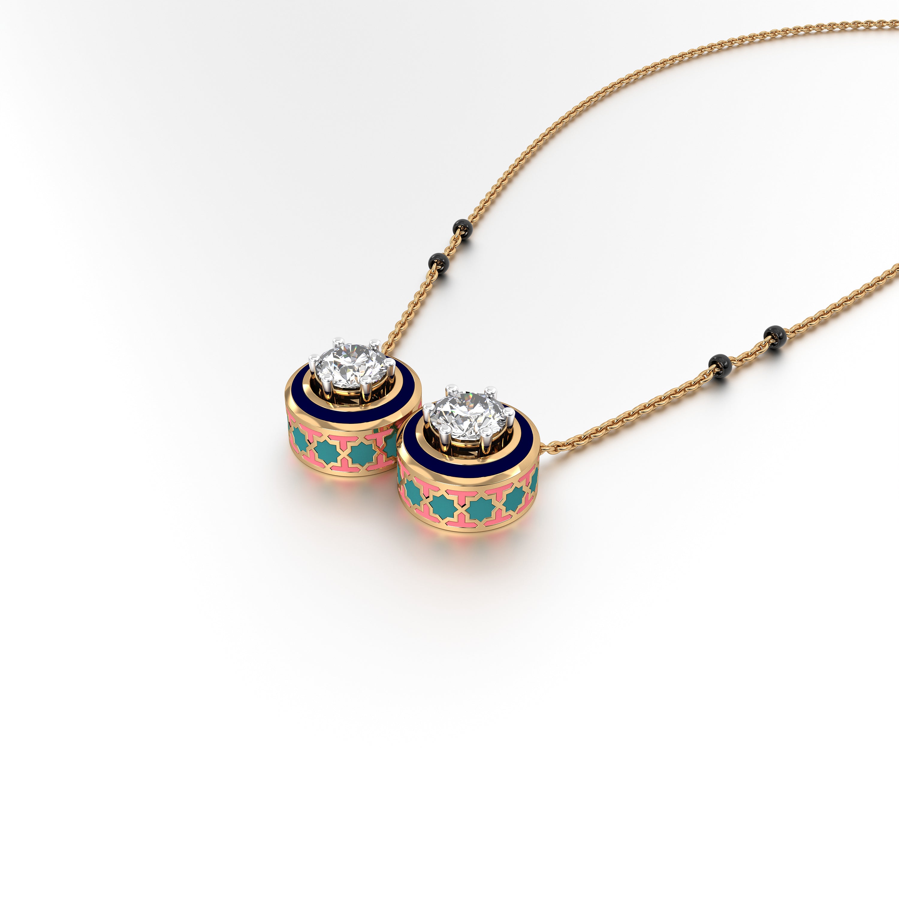 #Pattern & Color_Moroccan Zellij Pastel Turquoise