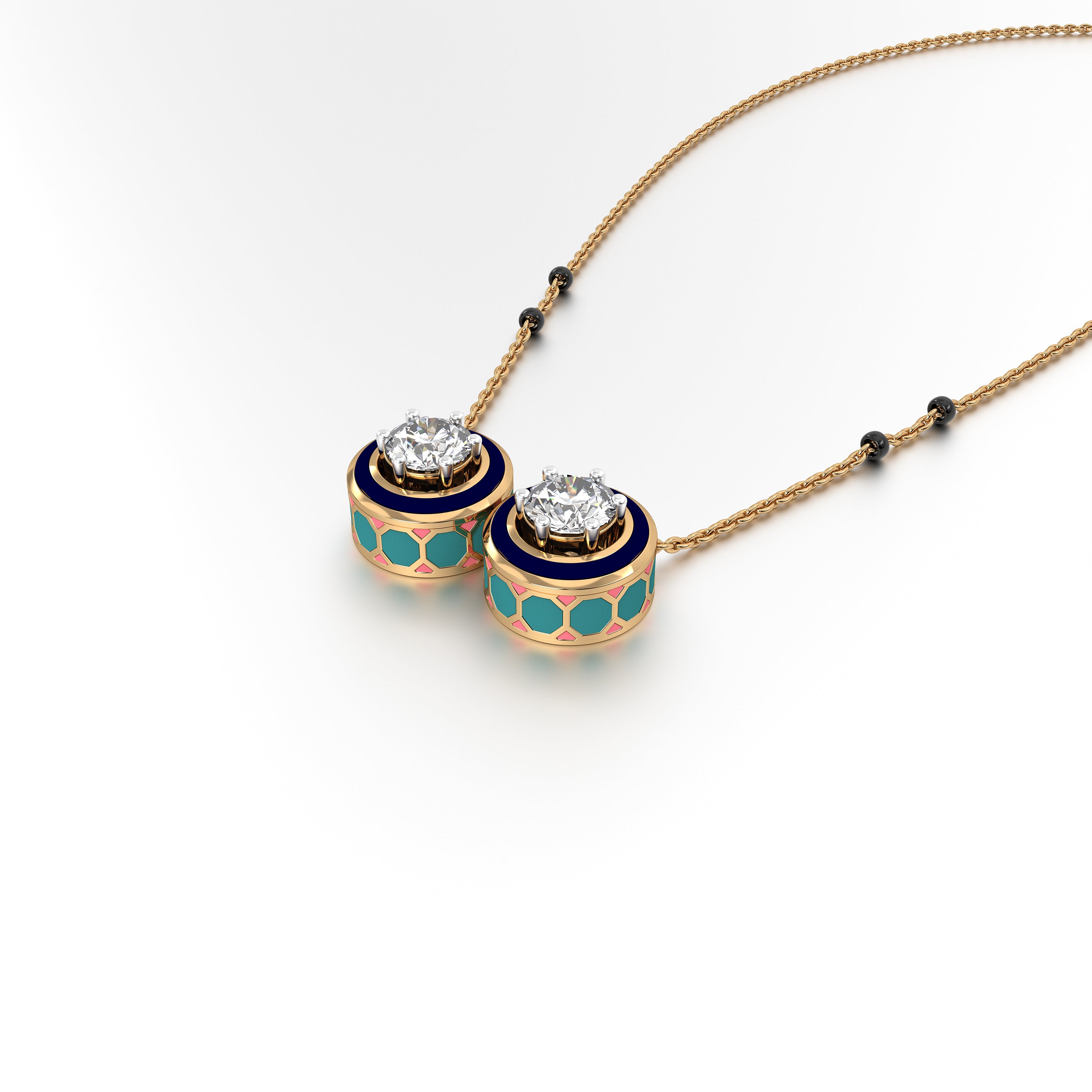 #Pattern & Color_Turkish Tessellation Pastel Turquoise