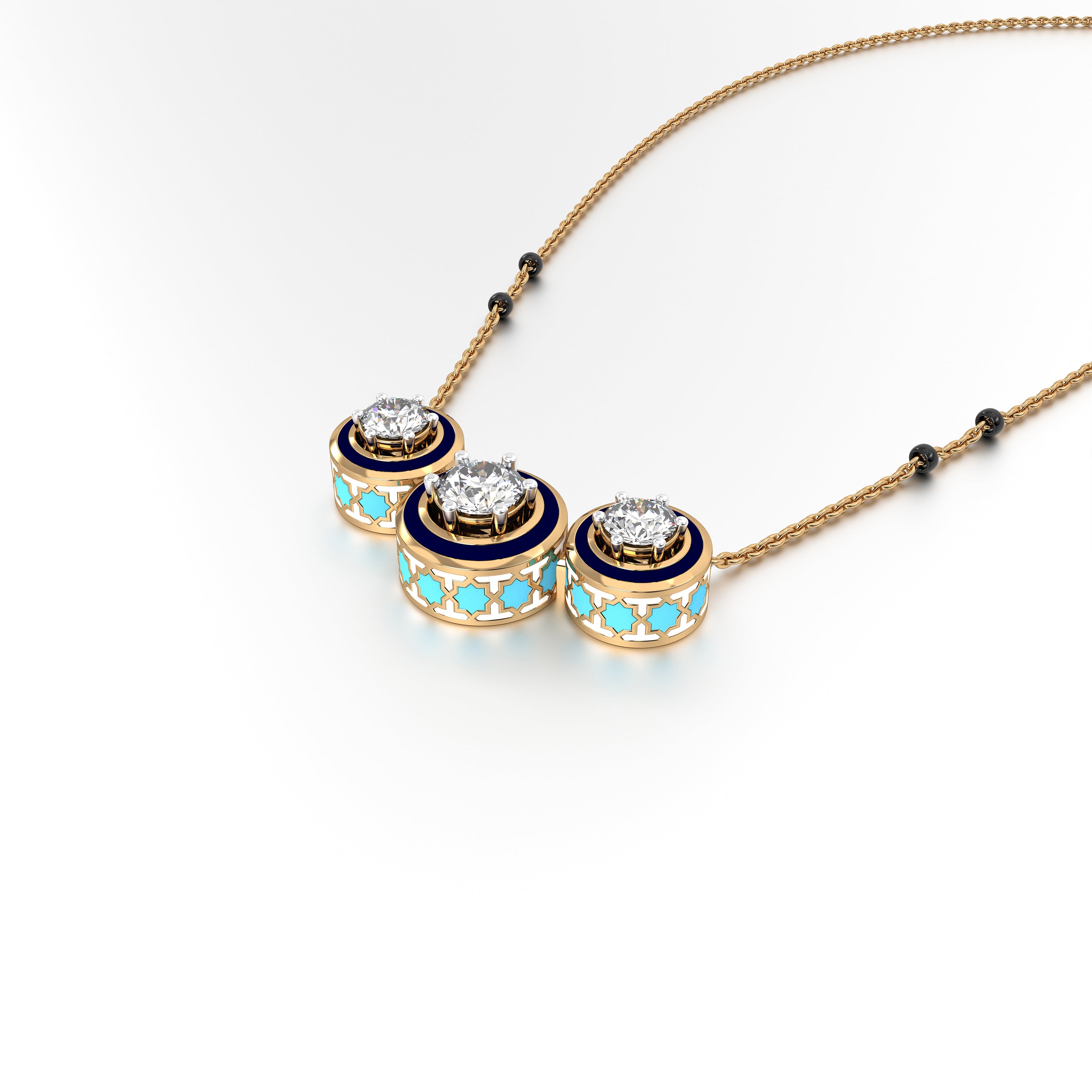 #Pattern & Color_moroccan zellij skyblue