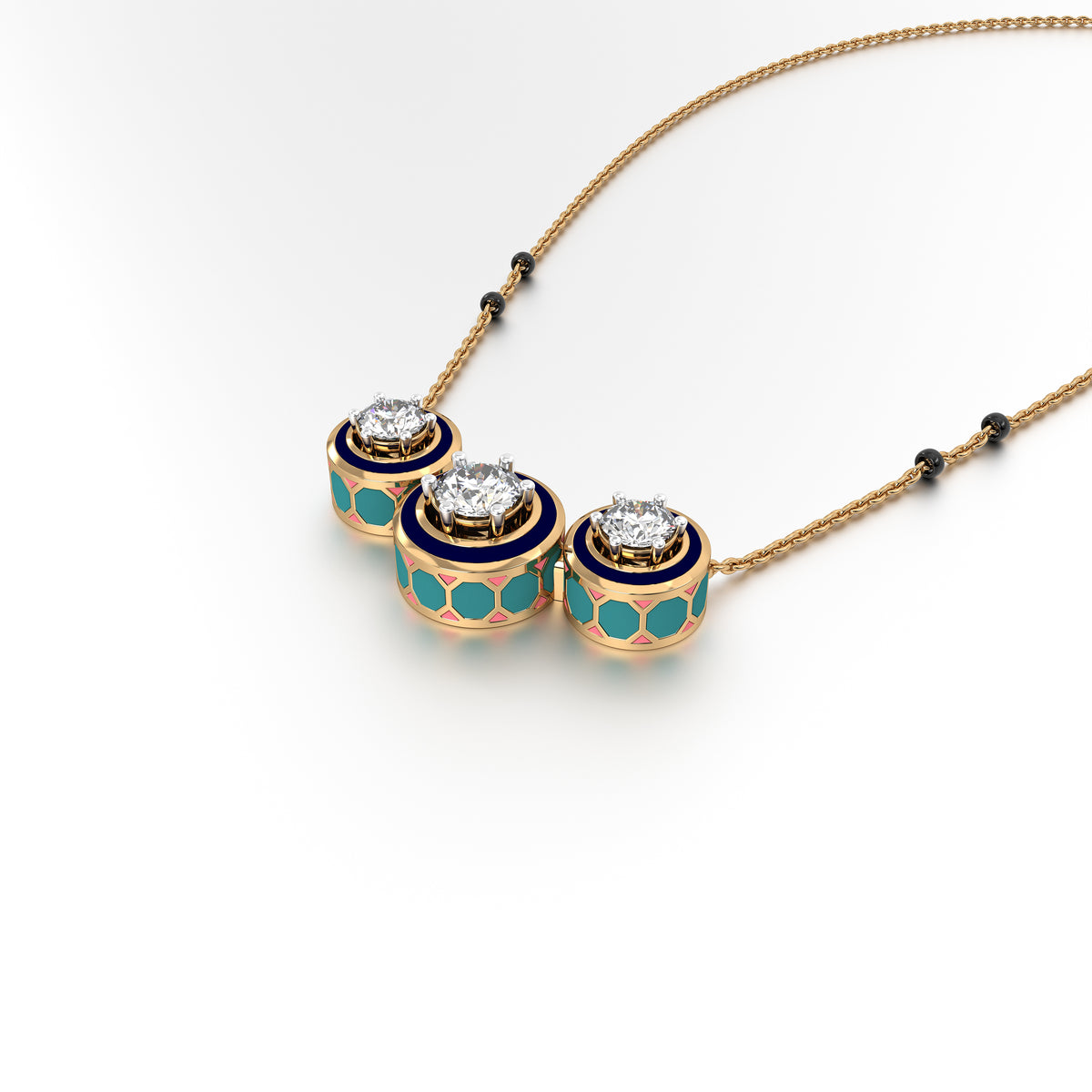 #Pattern & Color_Turkish Tessellation Pastel Turquoise