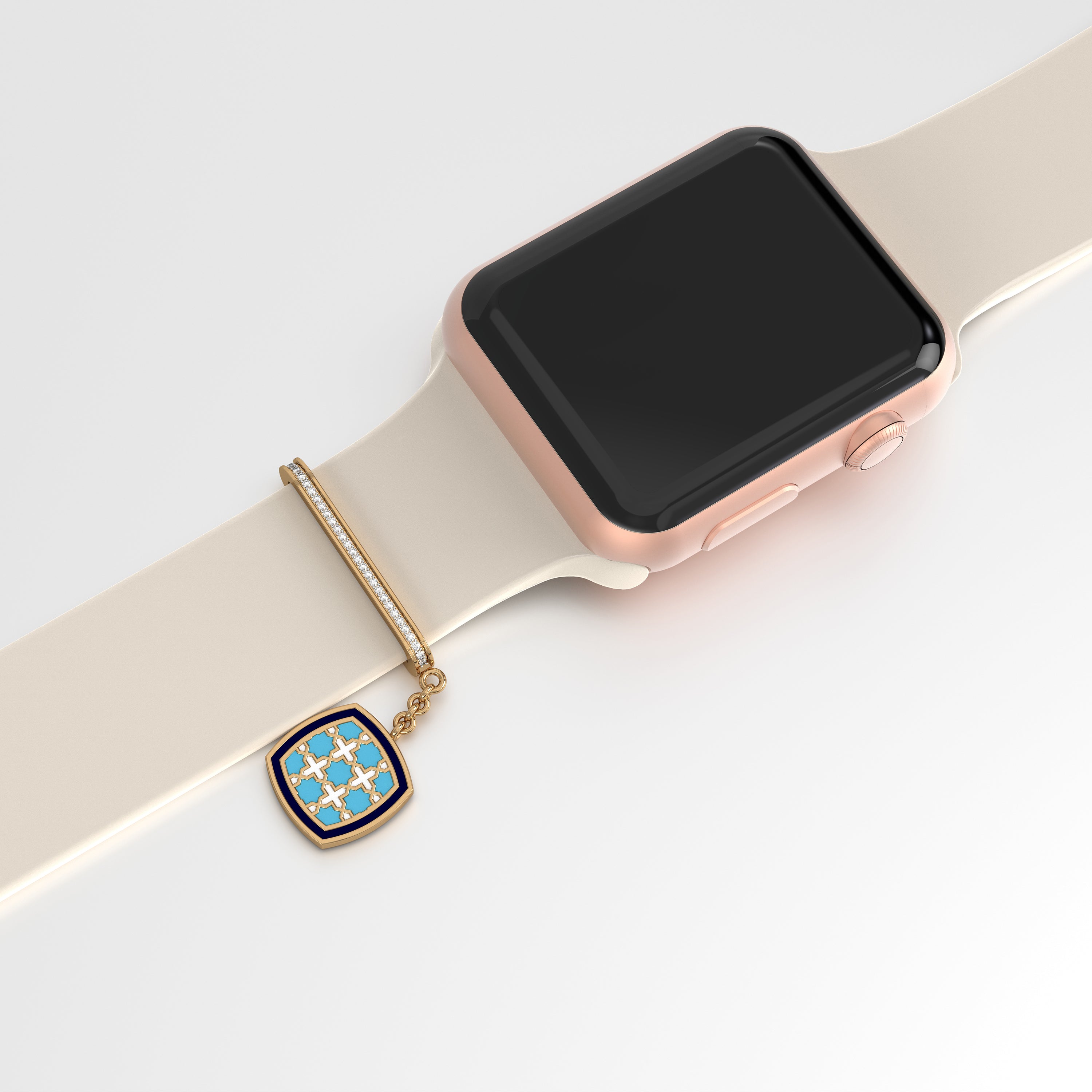 #Pattern & Color_moroccan zellij skyblue