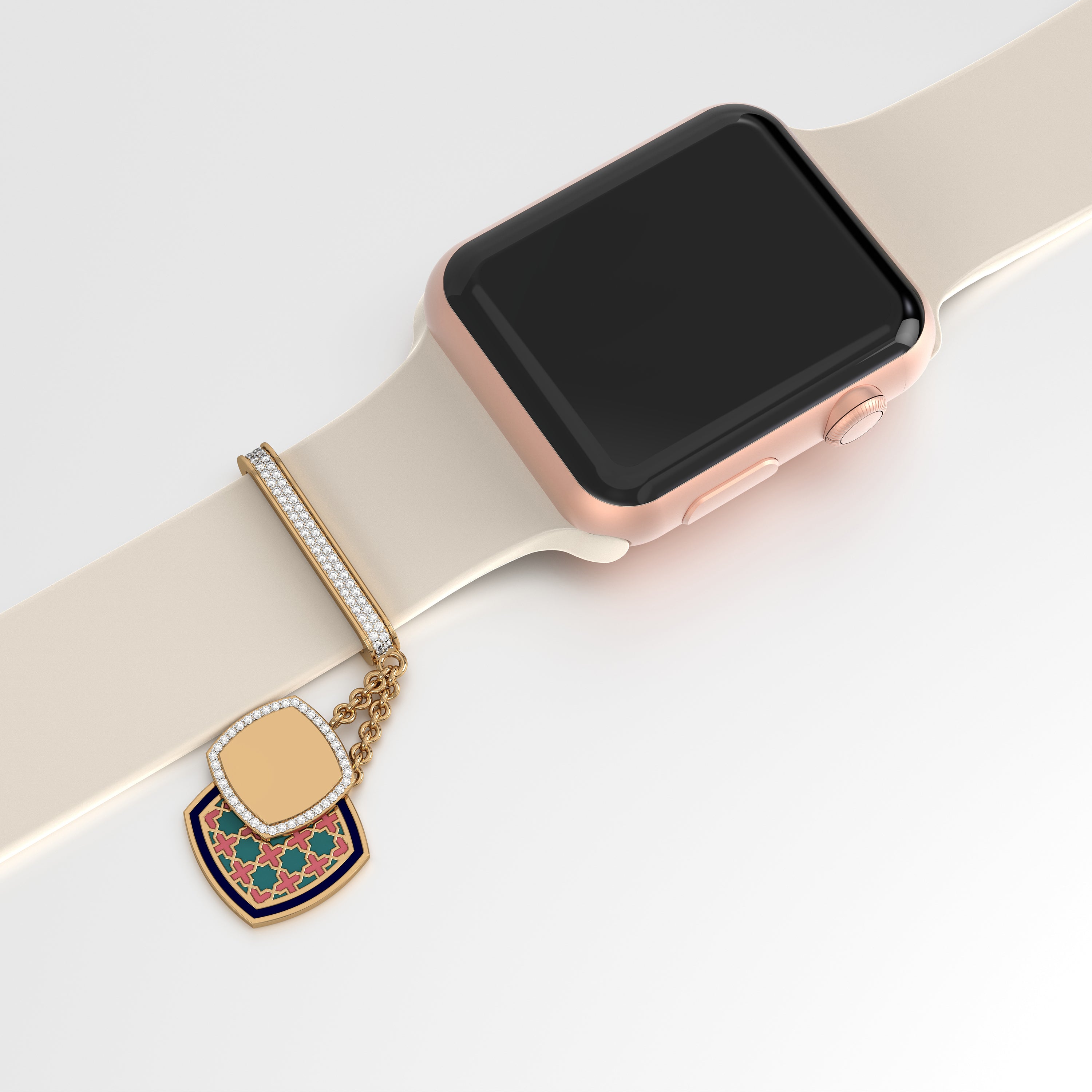 #Pattern & Color_Moroccan Zellij Pastel Turquoise