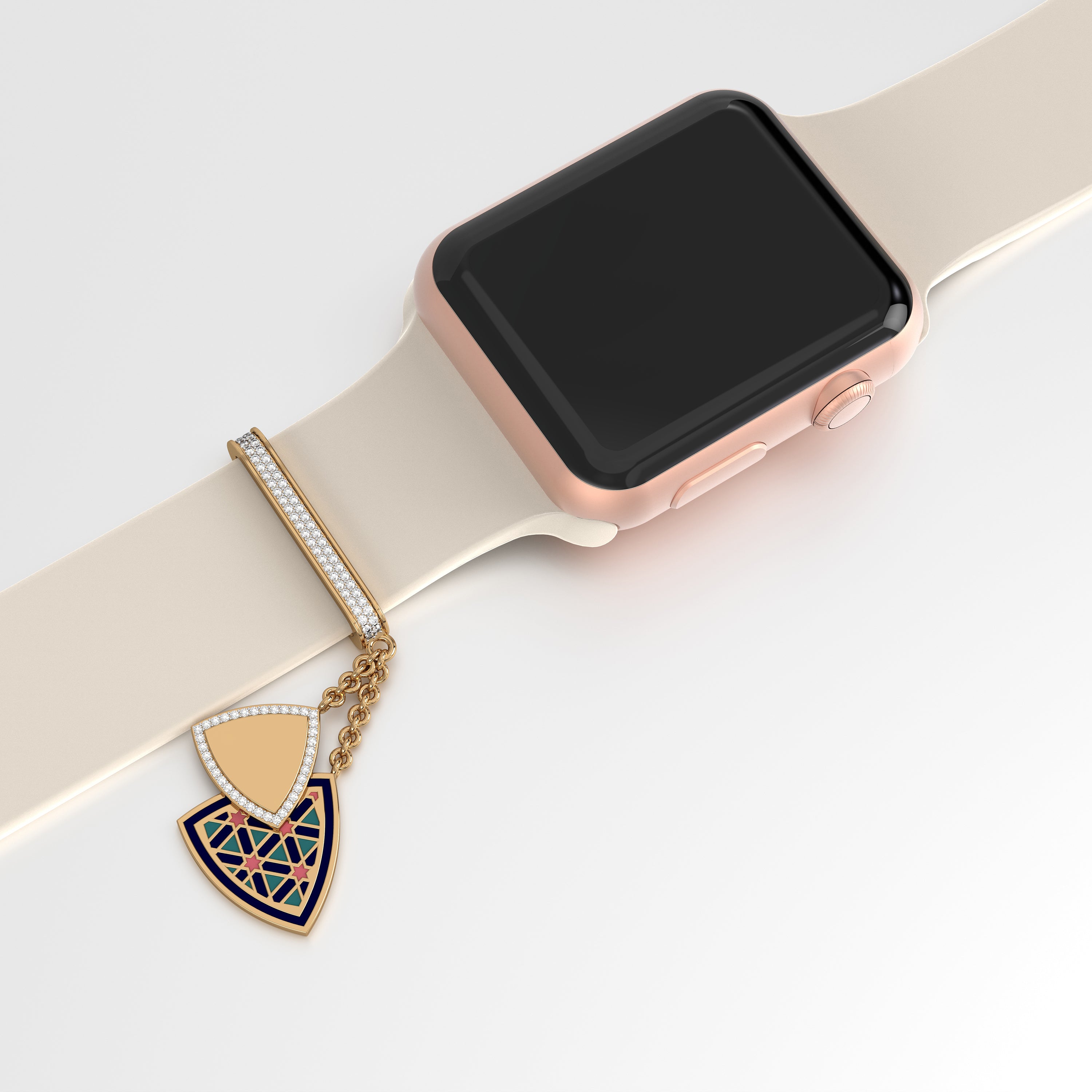 #Pattern & Color_Persian Girih Pastel Turquoise