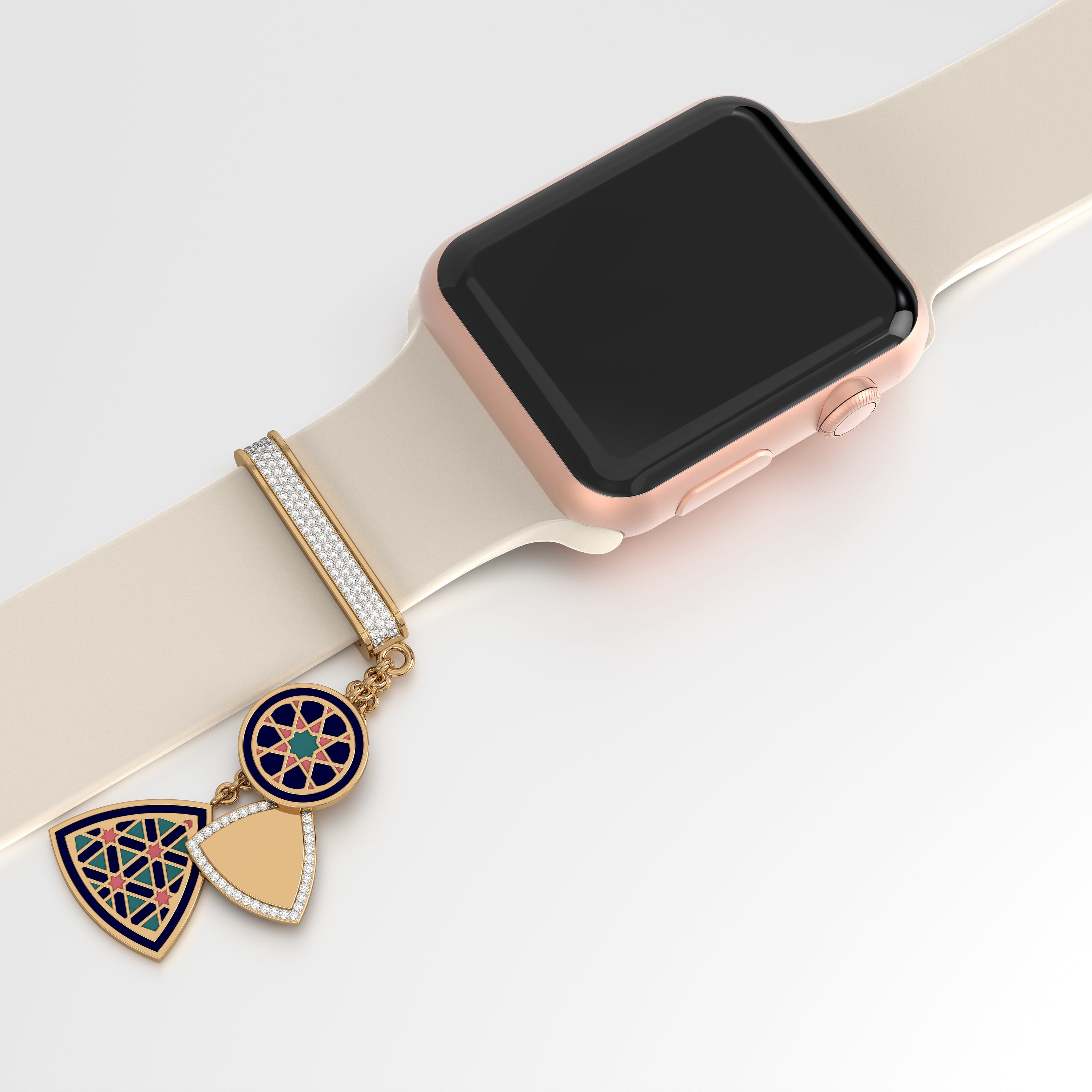 #Pattern & Color_Persian Girih Pastel Turquoise