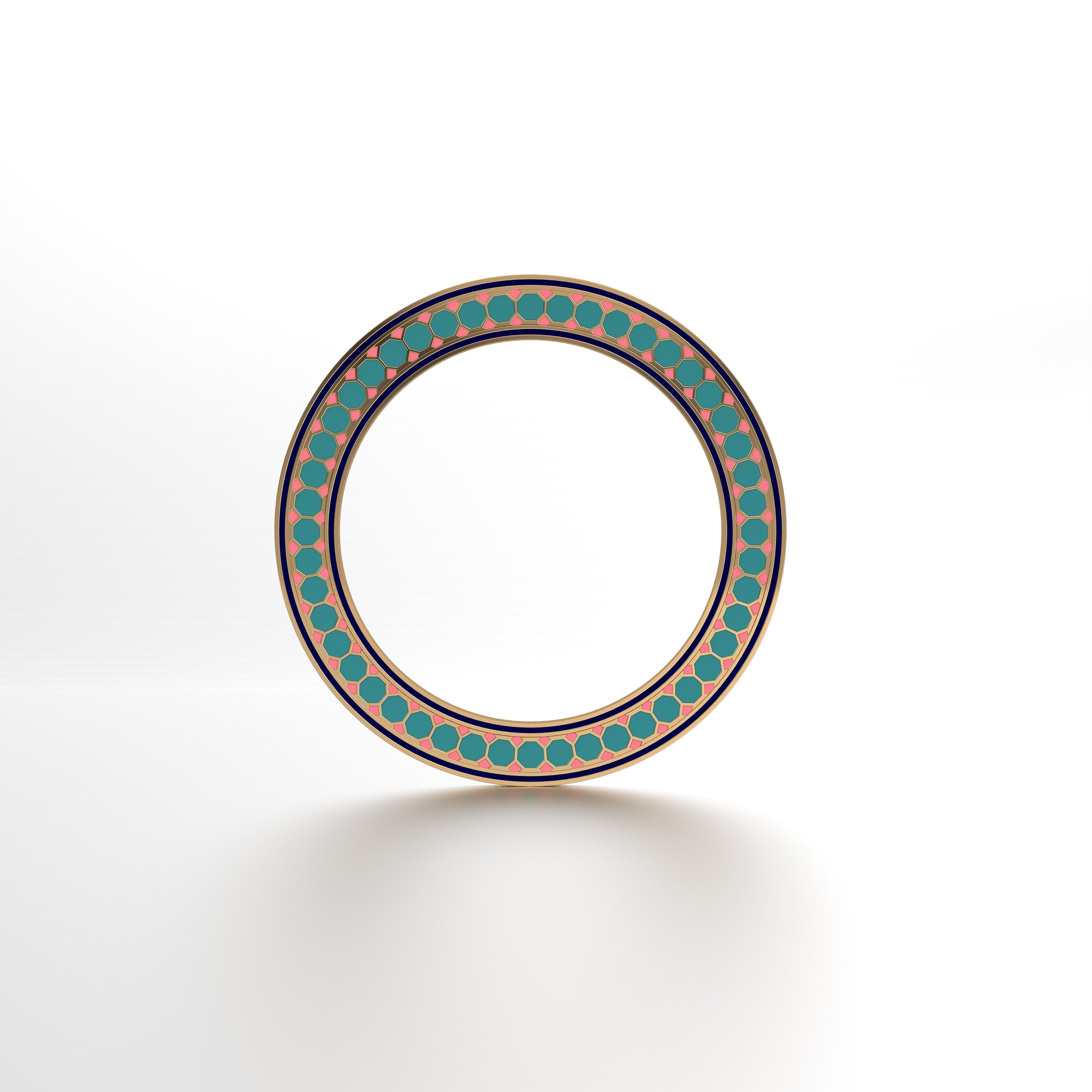 #Pattern & Color_Turkish Tessellation Pastel Turquoise