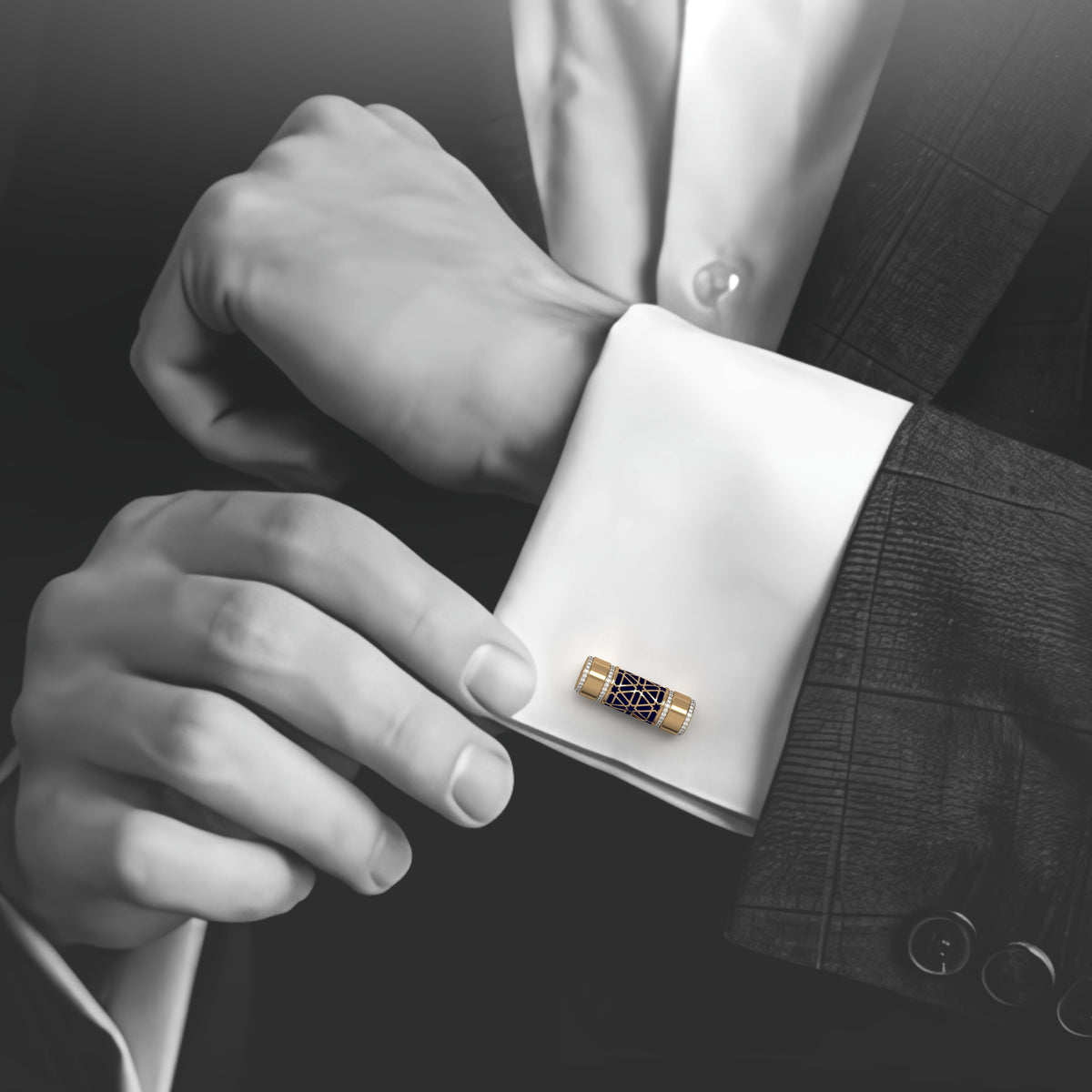 Zayd Bullet Cufflink