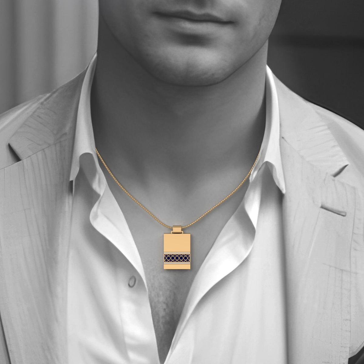 Aayman Horizontal Line Pendant