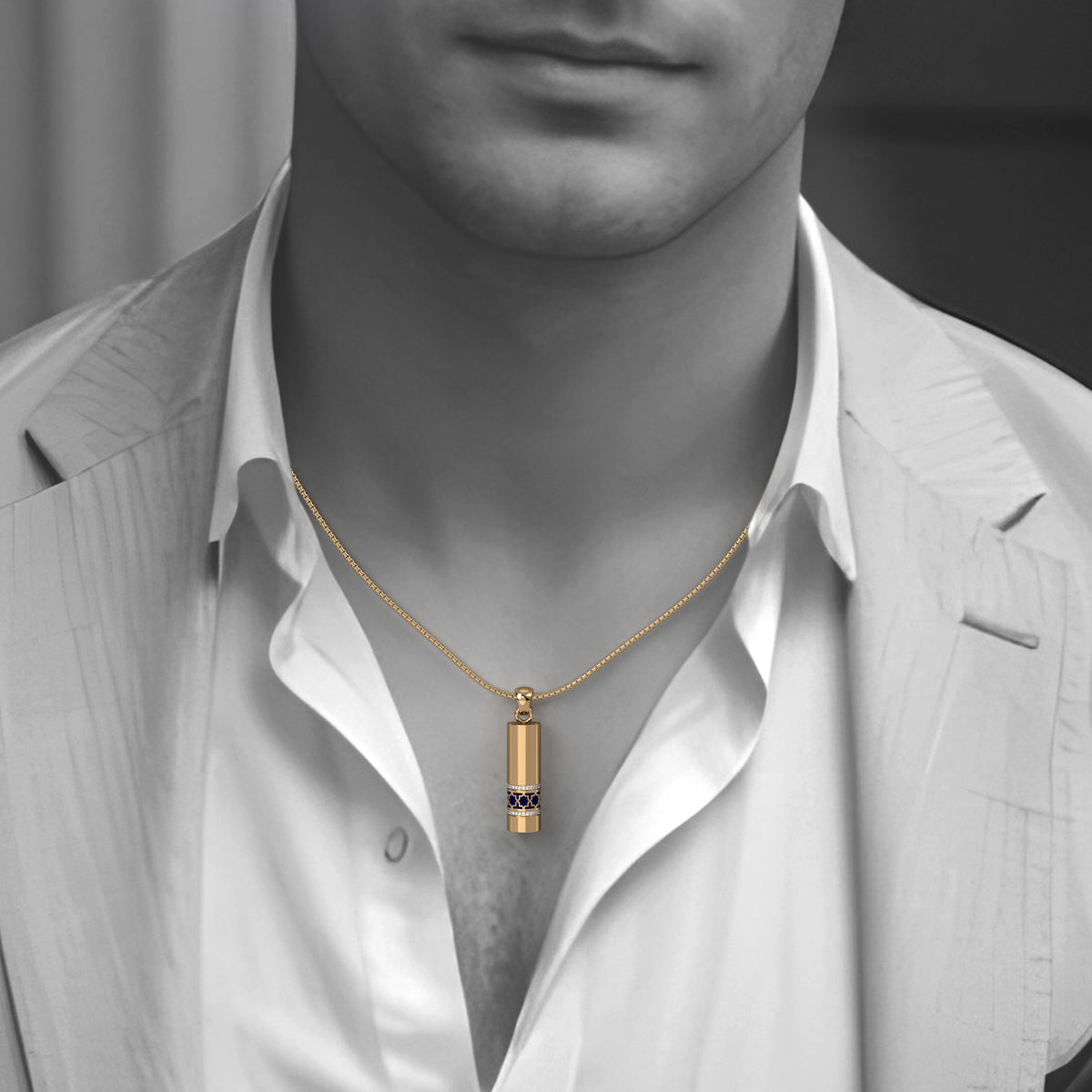 Aayman Round Bullet pendant