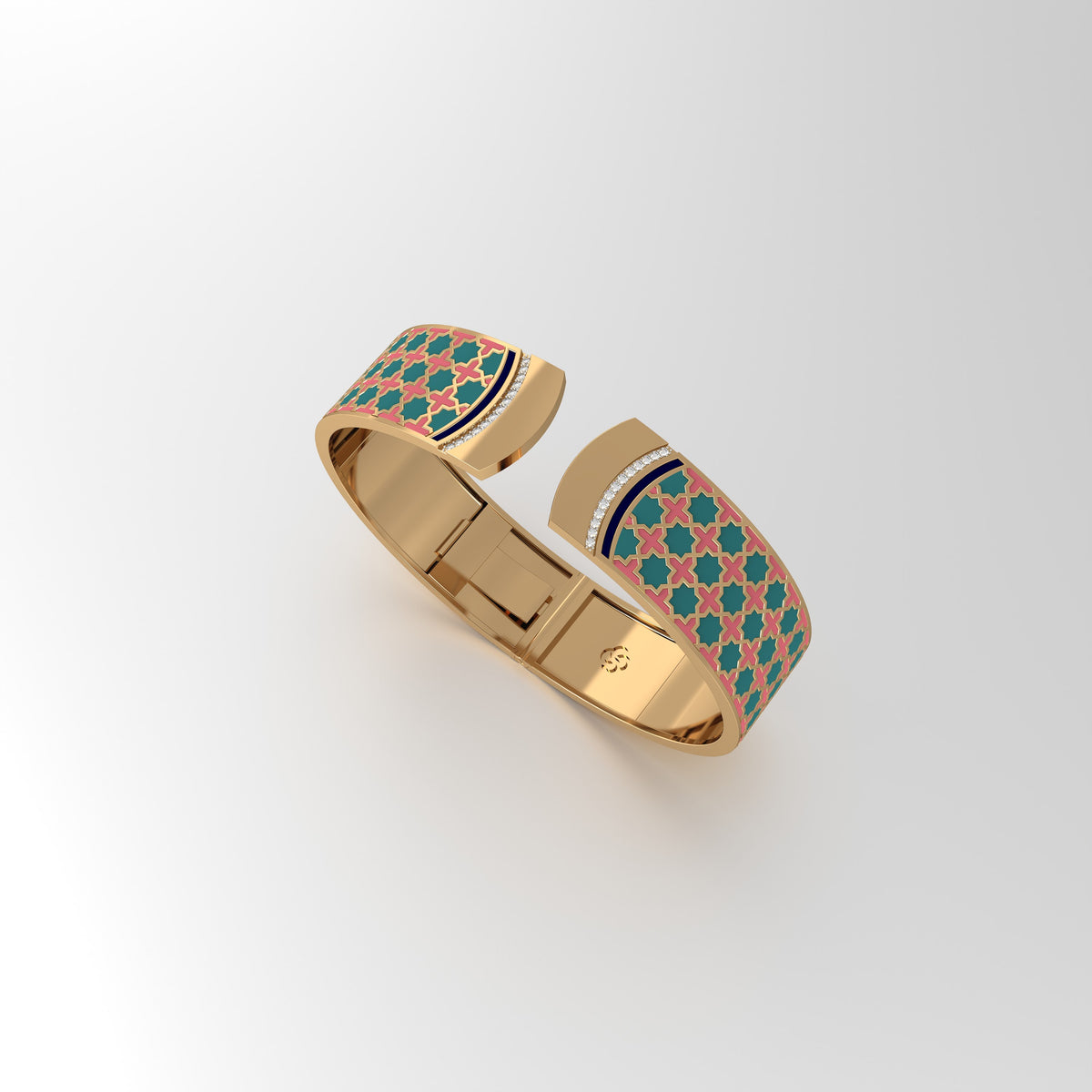#Pattern & Color_Moroccan Zellij Pastel Turquoise