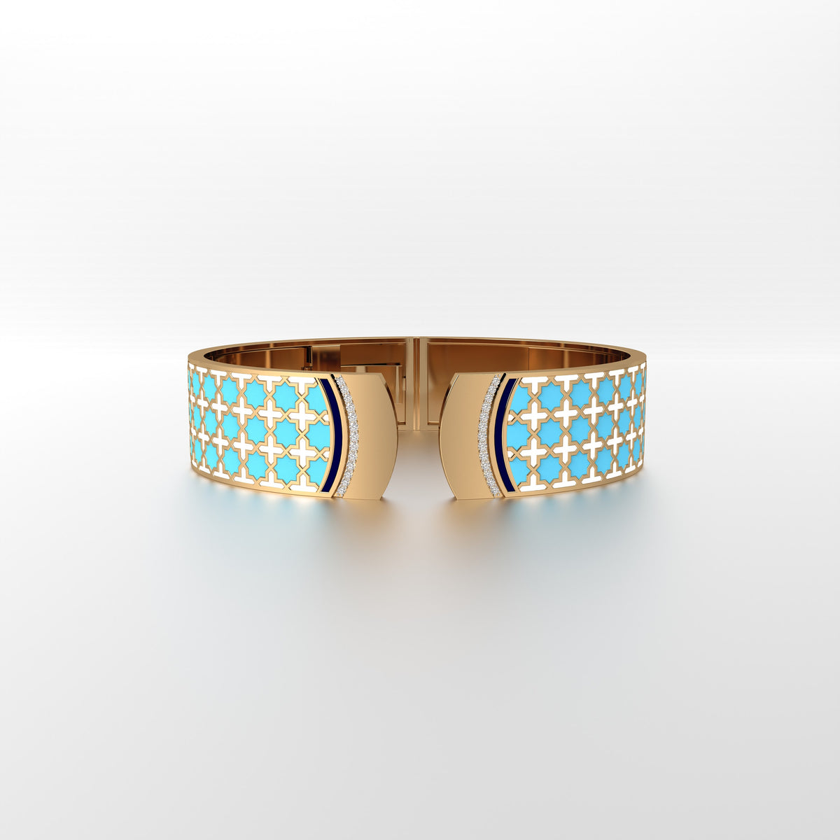 #Pattern & Color_Moroccan Zellij Skyblue