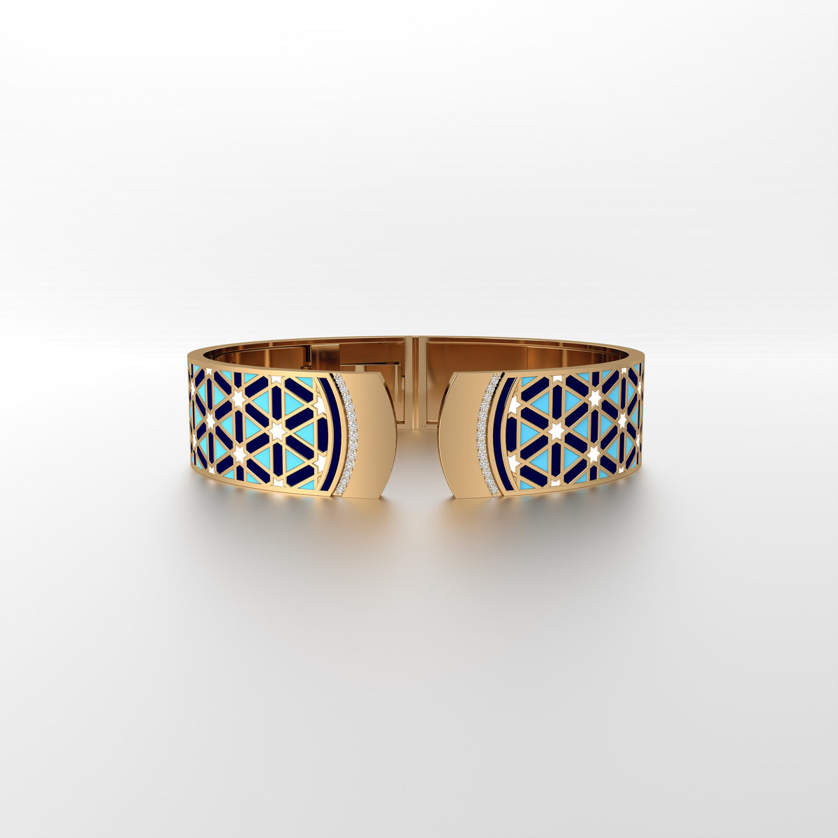 #Pattern & Color_Persian Girih Skyblue