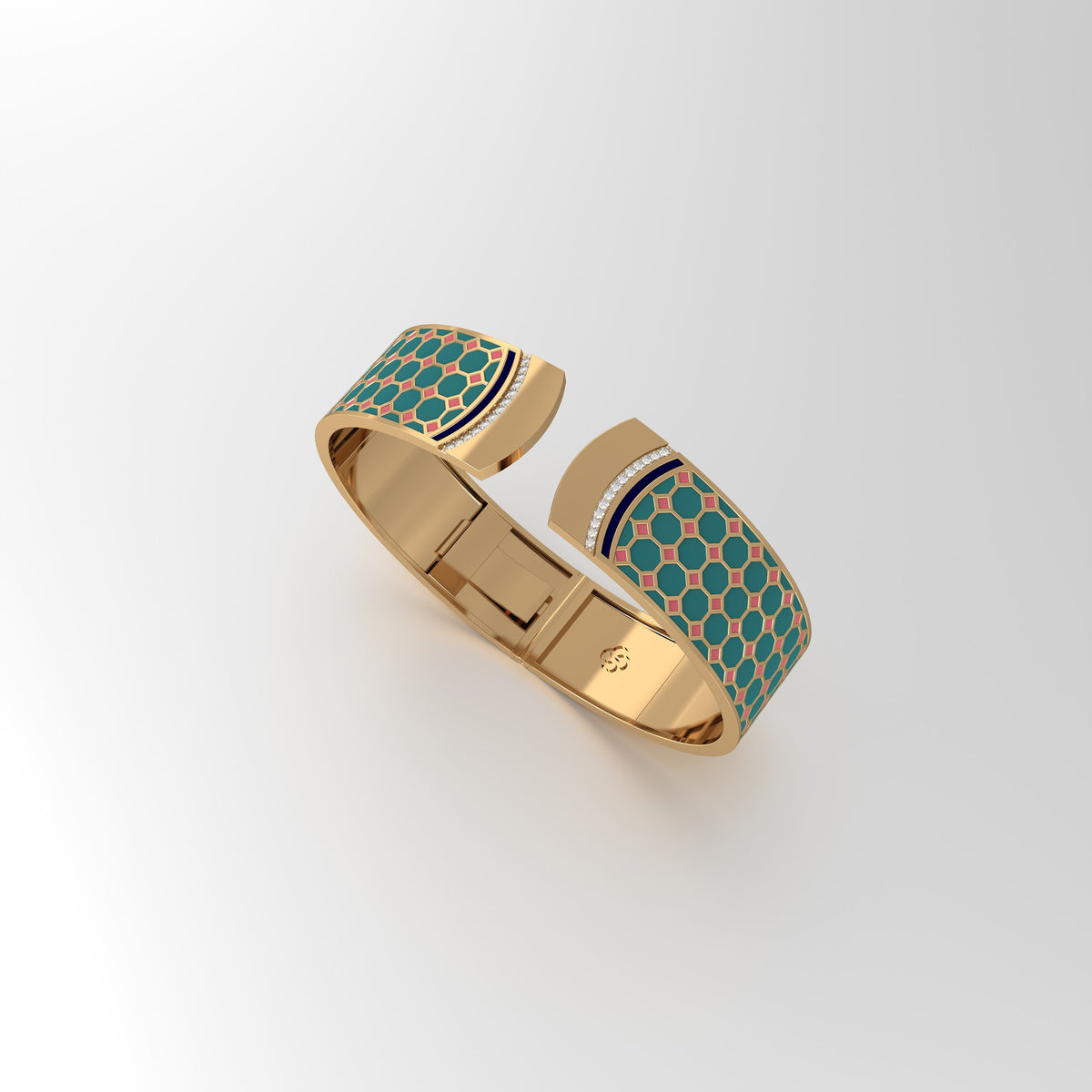 #Pattern & Color_Turkish Tessellation Pastel Turquoise