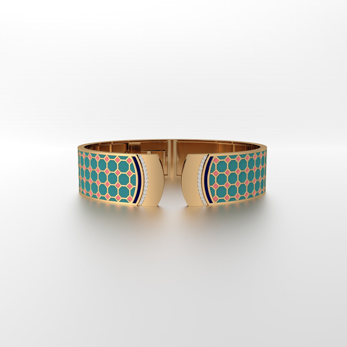 #Pattern & Color_Turkish Tessellation Pastel Turquoise