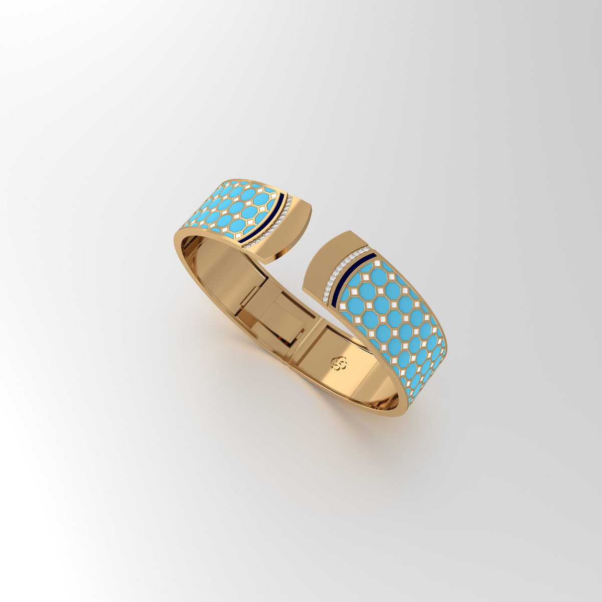 #Pattern & Color_Turkish Tessellation Skyblue