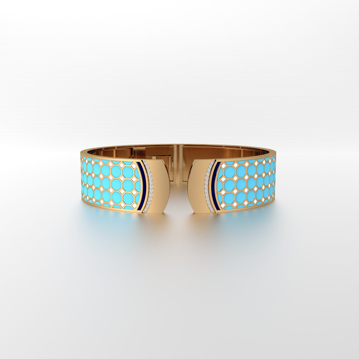#Pattern & Color_Turkish Tessellation Skyblue