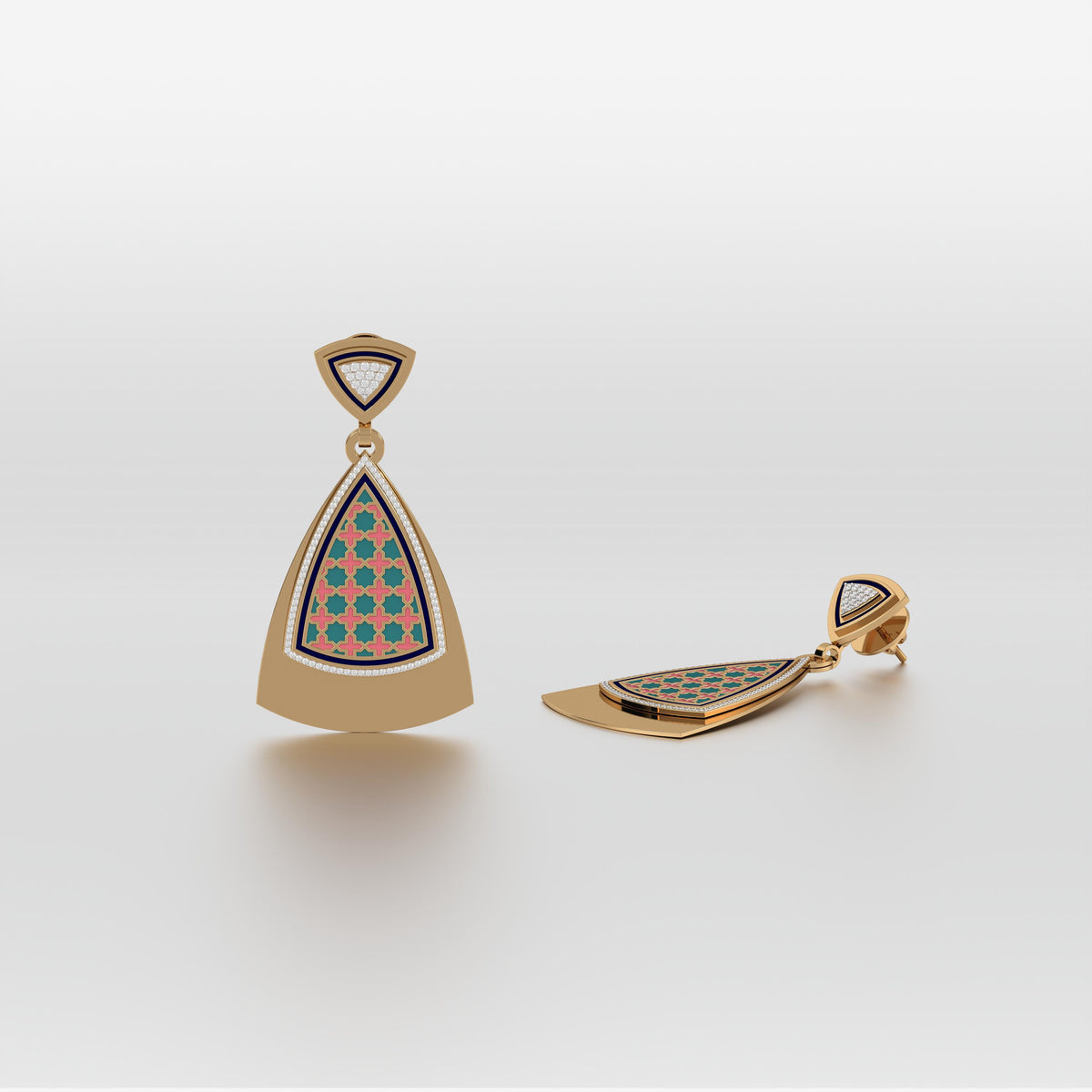 #Pattern & Color_Moroccan Zellij Pastel Turquoise