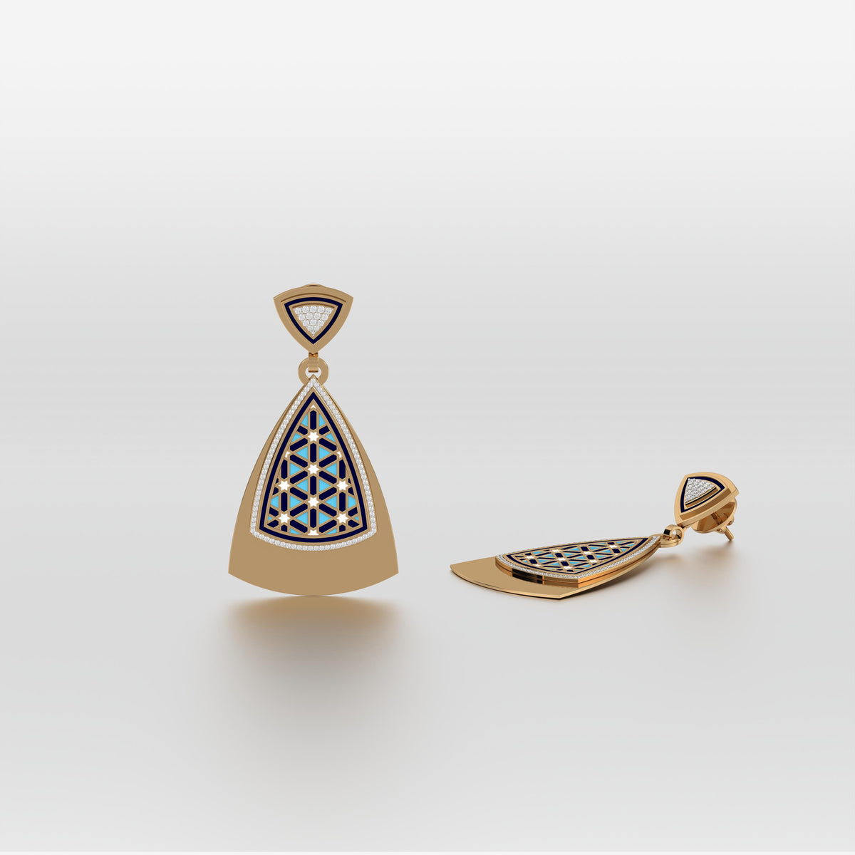 #Pattern & Color_Persian Girih Skyblue
