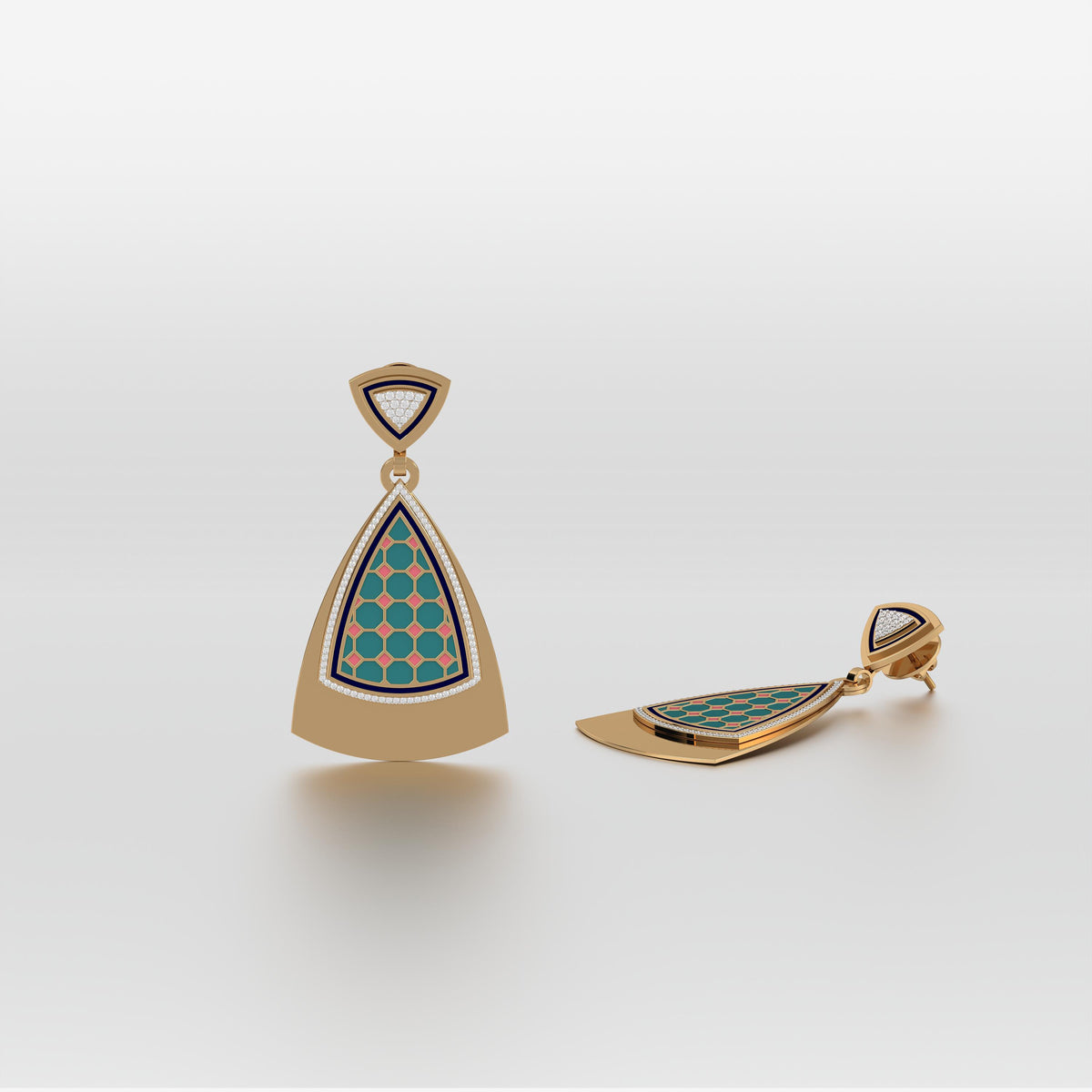 #Pattern & Color_Turkish Tessellation Pastel Turquoise