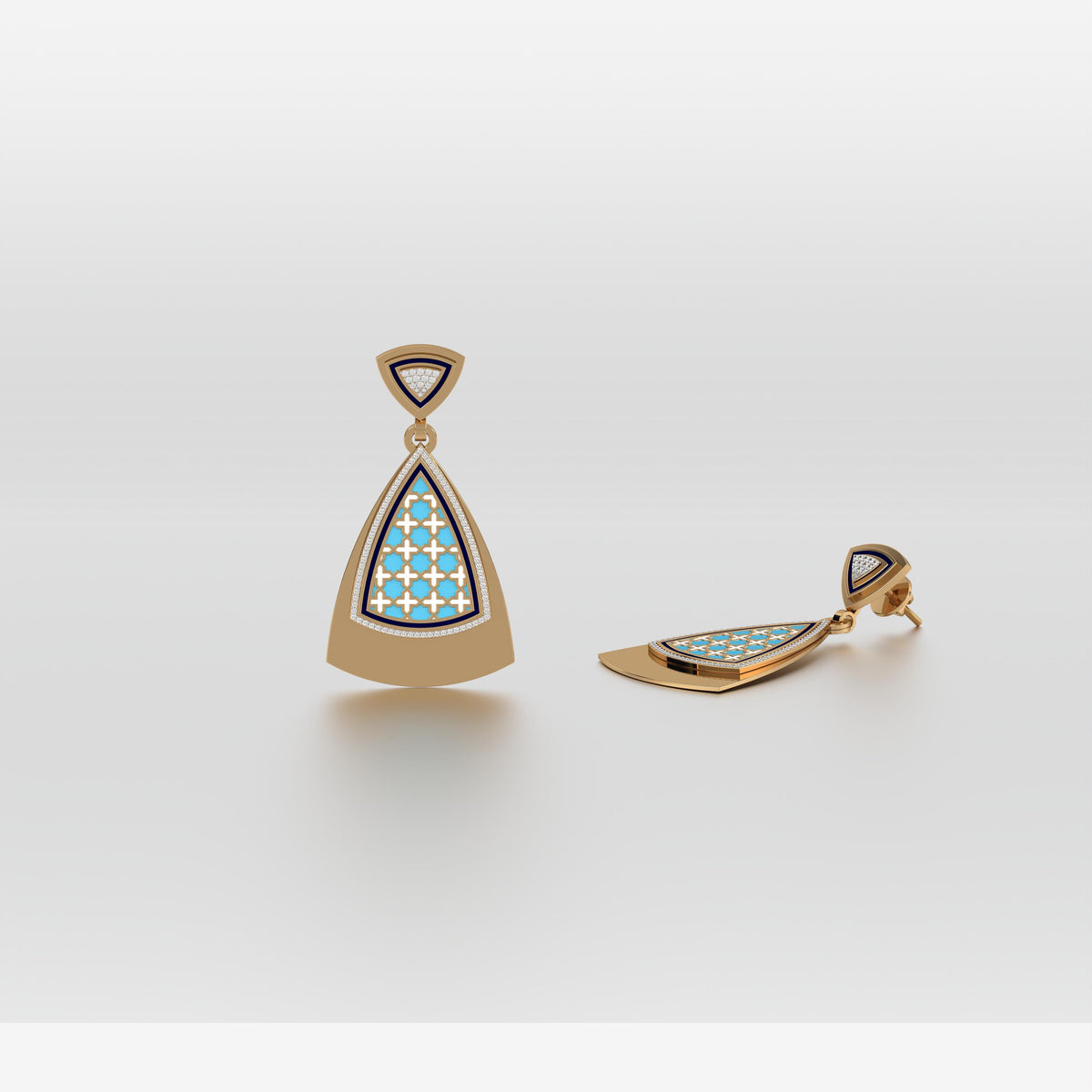 #Pattern & Color_moroccan zellij skyblue
