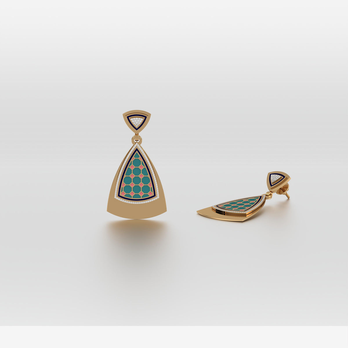 #Pattern & Color_Turkish Tessellation Pastel Turquoise