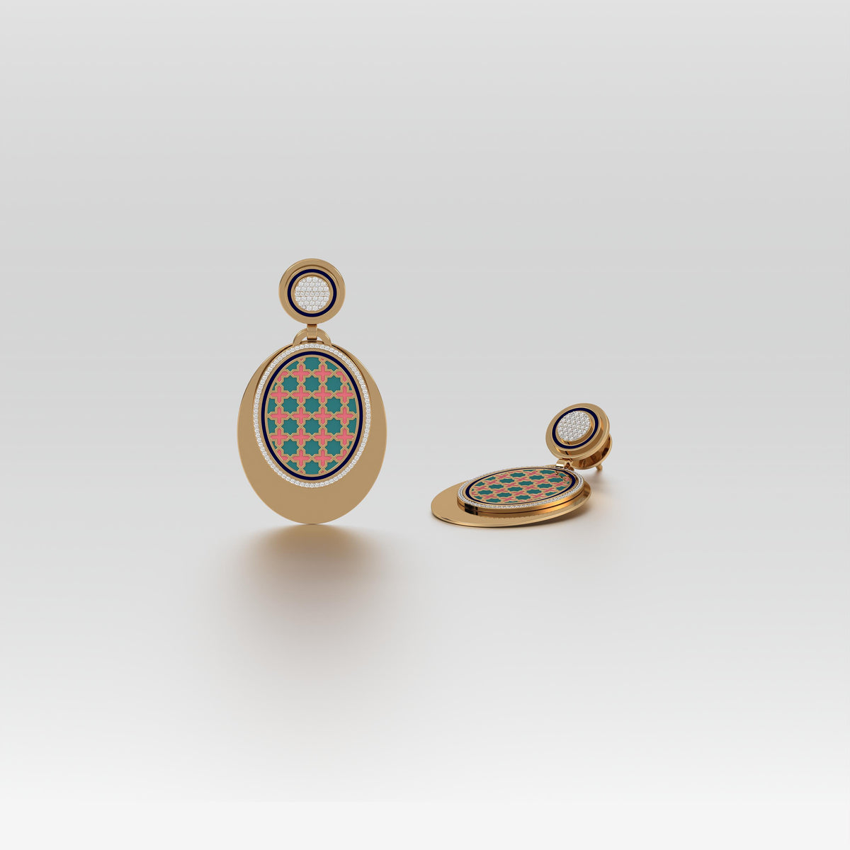 #Pattern & Color_Moroccan Zellij Pastel Turquoise