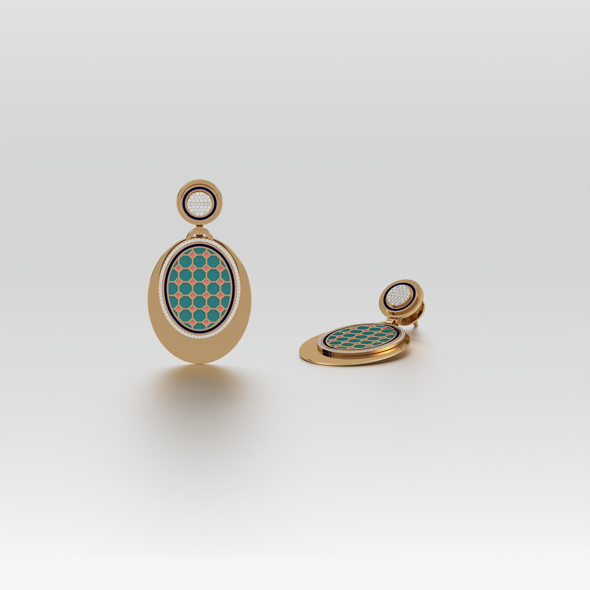 #Pattern & Color_Turkish Tessellation Pastel Turquoise