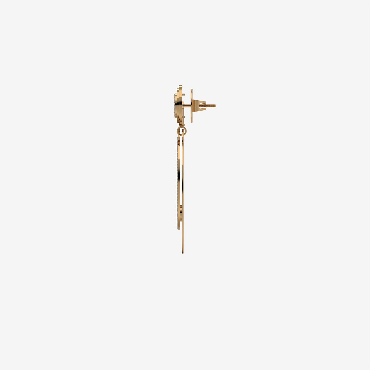 Gulsen Oval Double Danglers Large