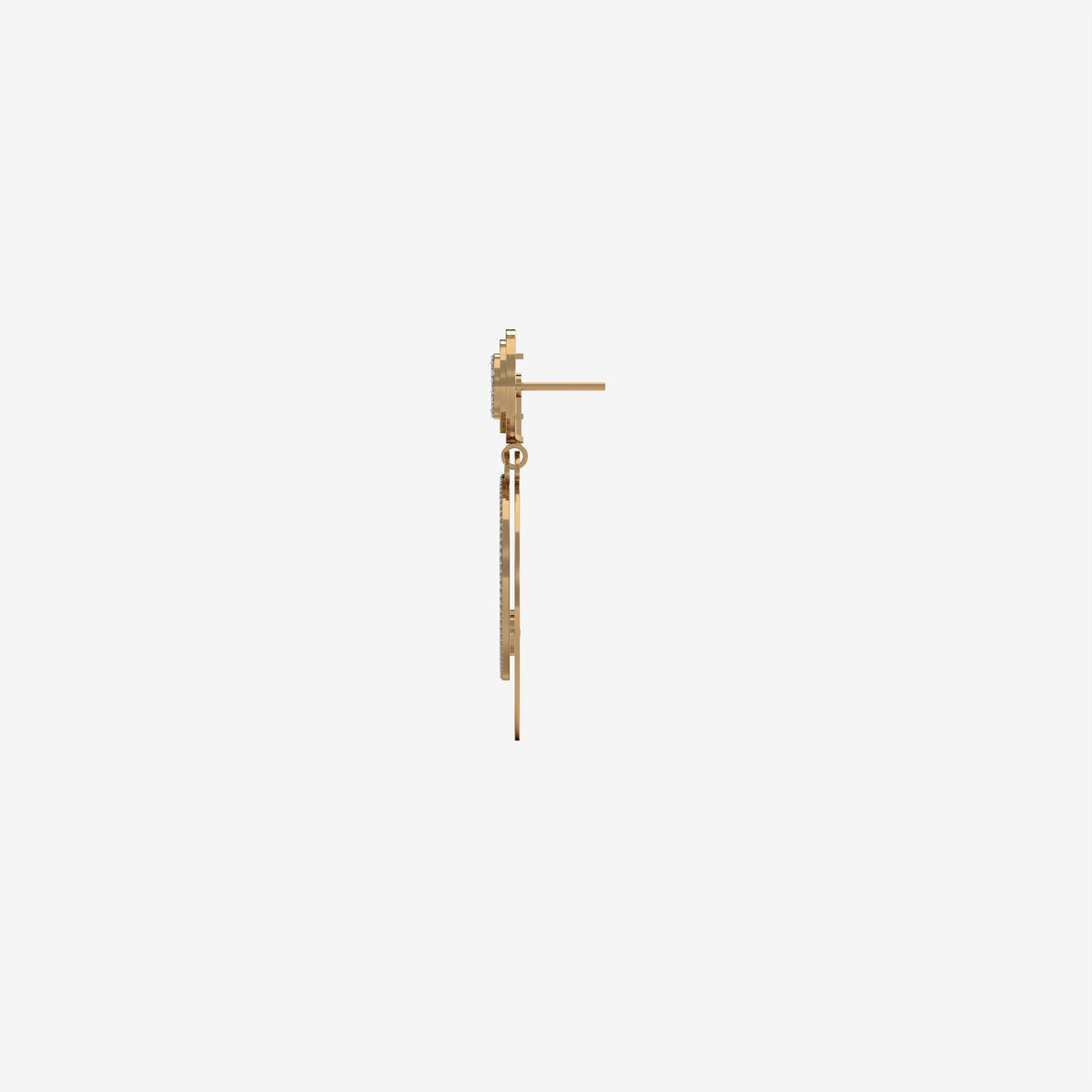 Gulsen Round Double Danglers Small