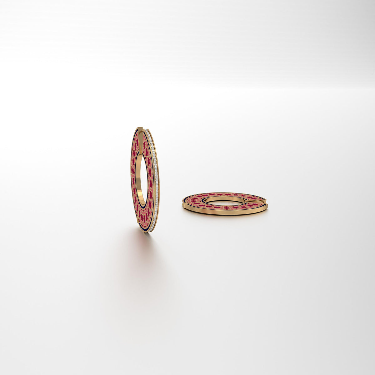 #Pattern & Color_Moroccan Zellij Cardinal Red