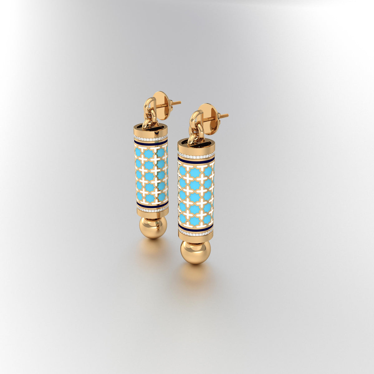 #Pattern & Color_Moroccan Zellij Skyblue