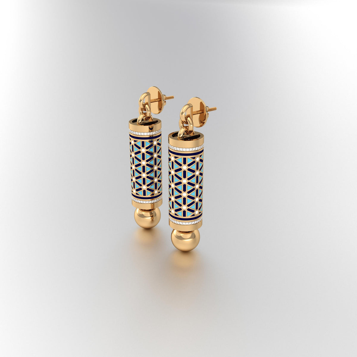 #Pattern & Color_Persian Girih Skyblue