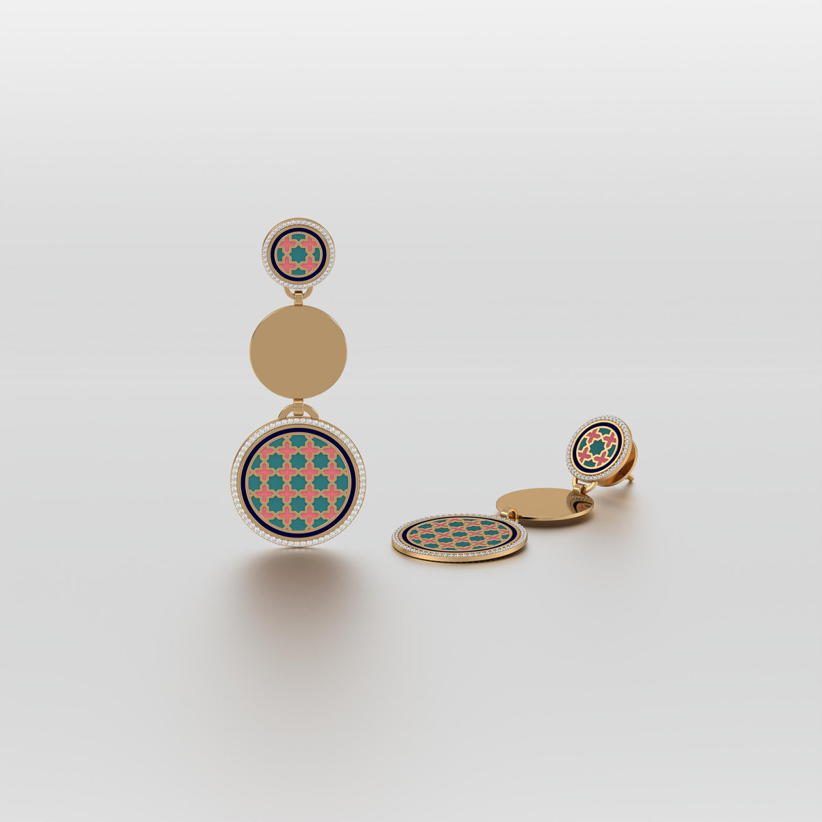 #Pattern & Color_Moroccan Zellij Pastel Turquoise