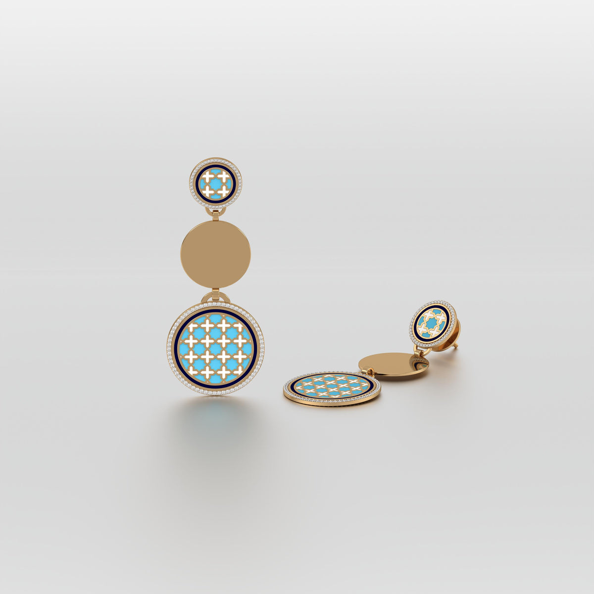 #Pattern & Color_Moroccan Zellij Skyblue